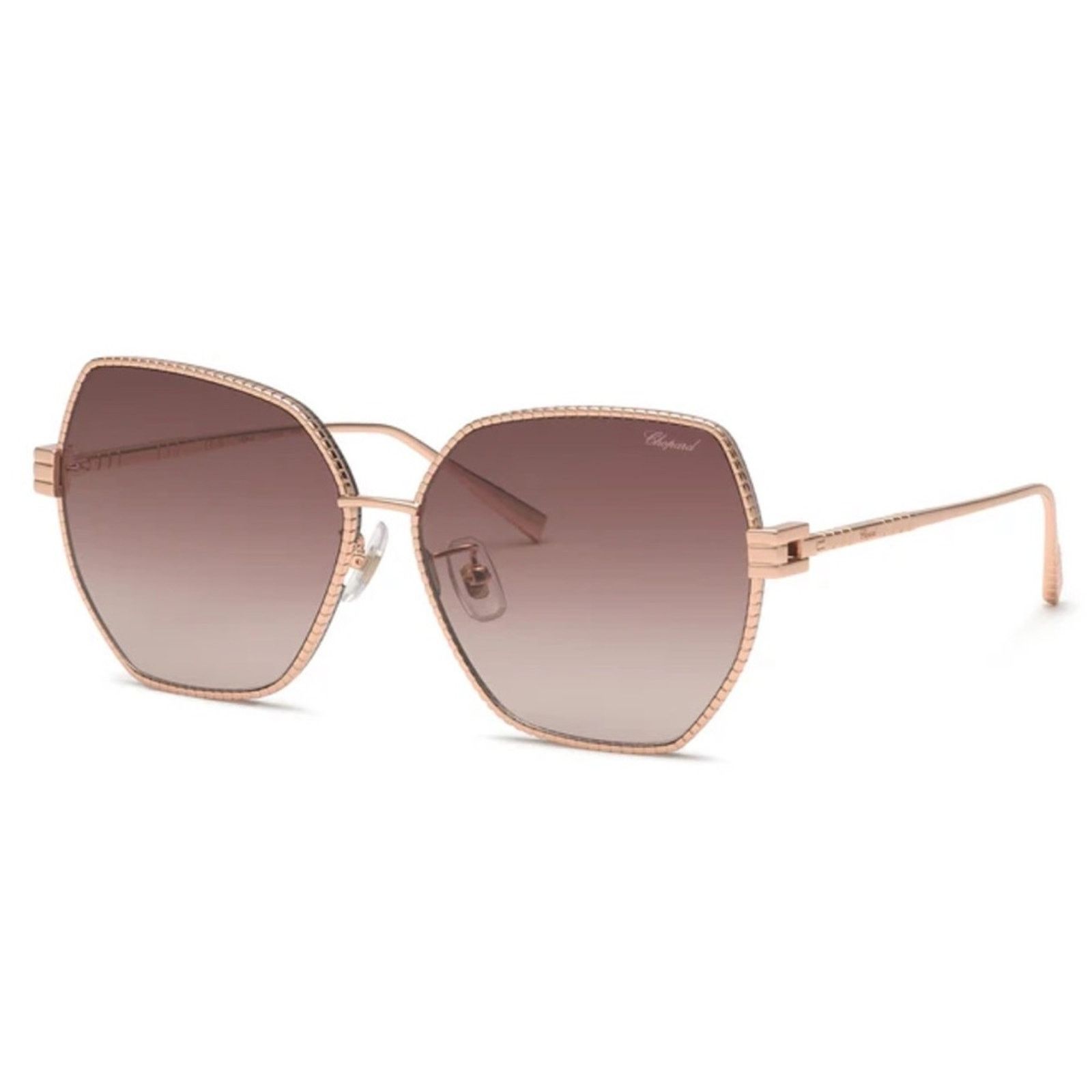 Chopard New! Chopard SCHL28M 08FC Ice Cube Gold Sunglasses Size ONE SIZE - 1 Thumbnail