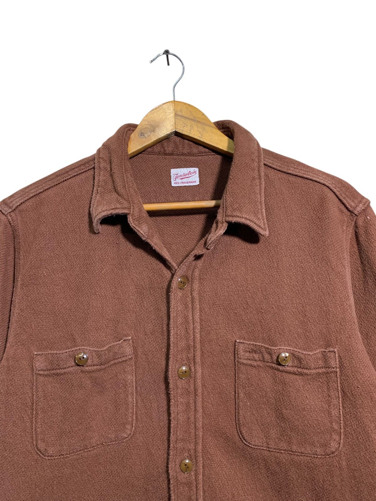 Tenderloin 🔥TENDERLOINS BROWN WORKSHIRTS Size US M / EU 48-50 / 2 - 4 Thumbnail