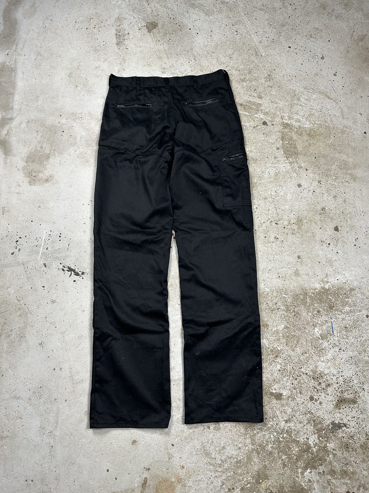 Dickies × Vintage ‼️ Vintage y2k Dickies Redhawk Black Cargo Double Knee Pants Size US 32 / EU 48 - 3 Thumbnail