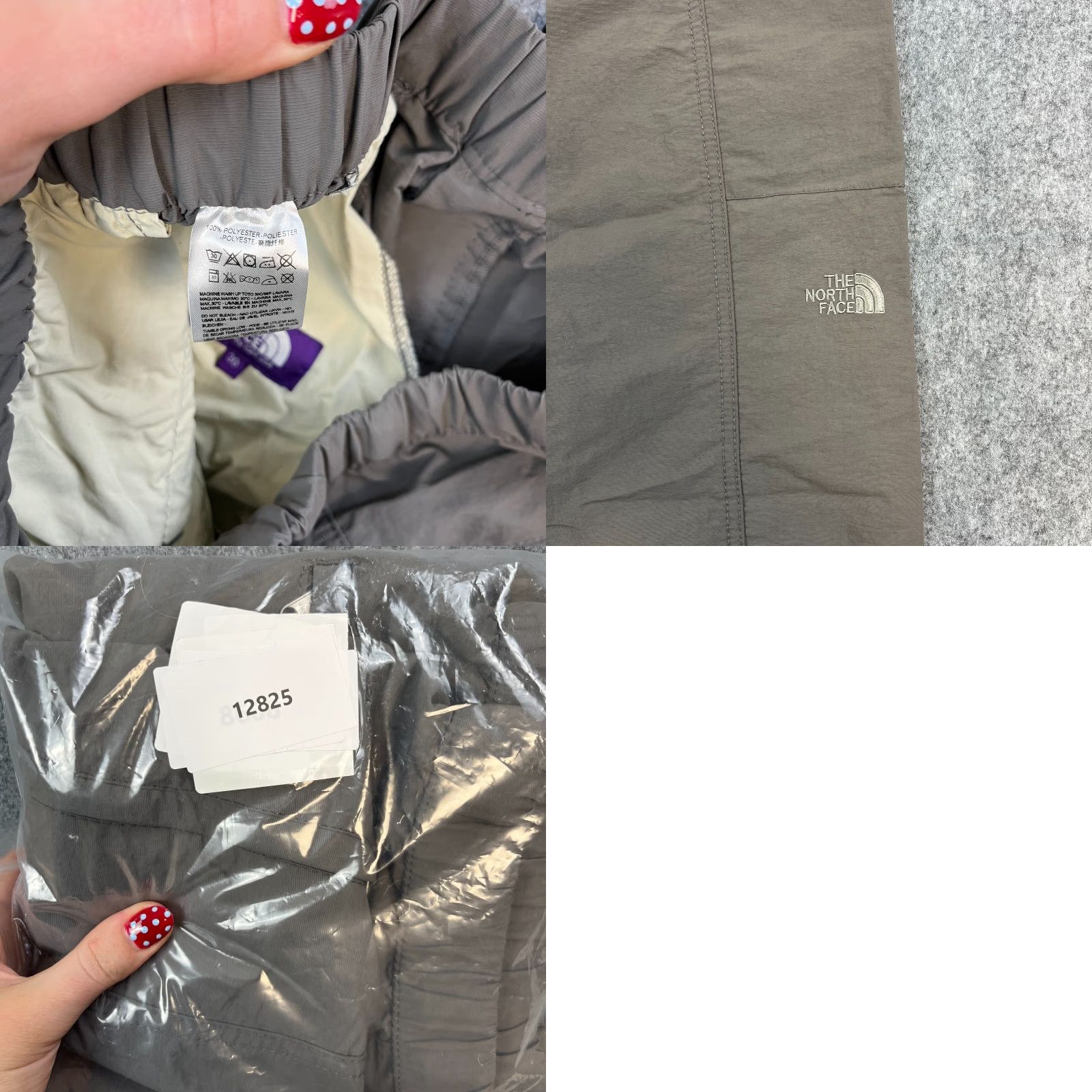 The North Face VINTAGE The North Face Cargo Pants Trousers Grey USA Purple Label Belted W30 UK12 Short Size US 29 - 8 Thumbnail