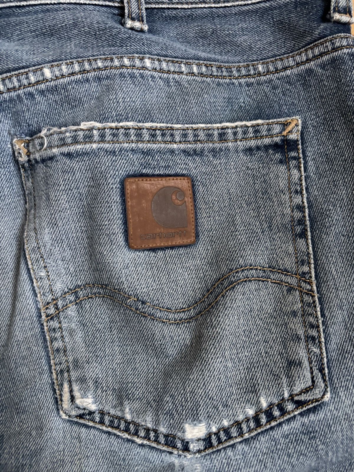 Carhartt Carhartt Distressed Vintage Jeans Size US 33 - 11 Thumbnail