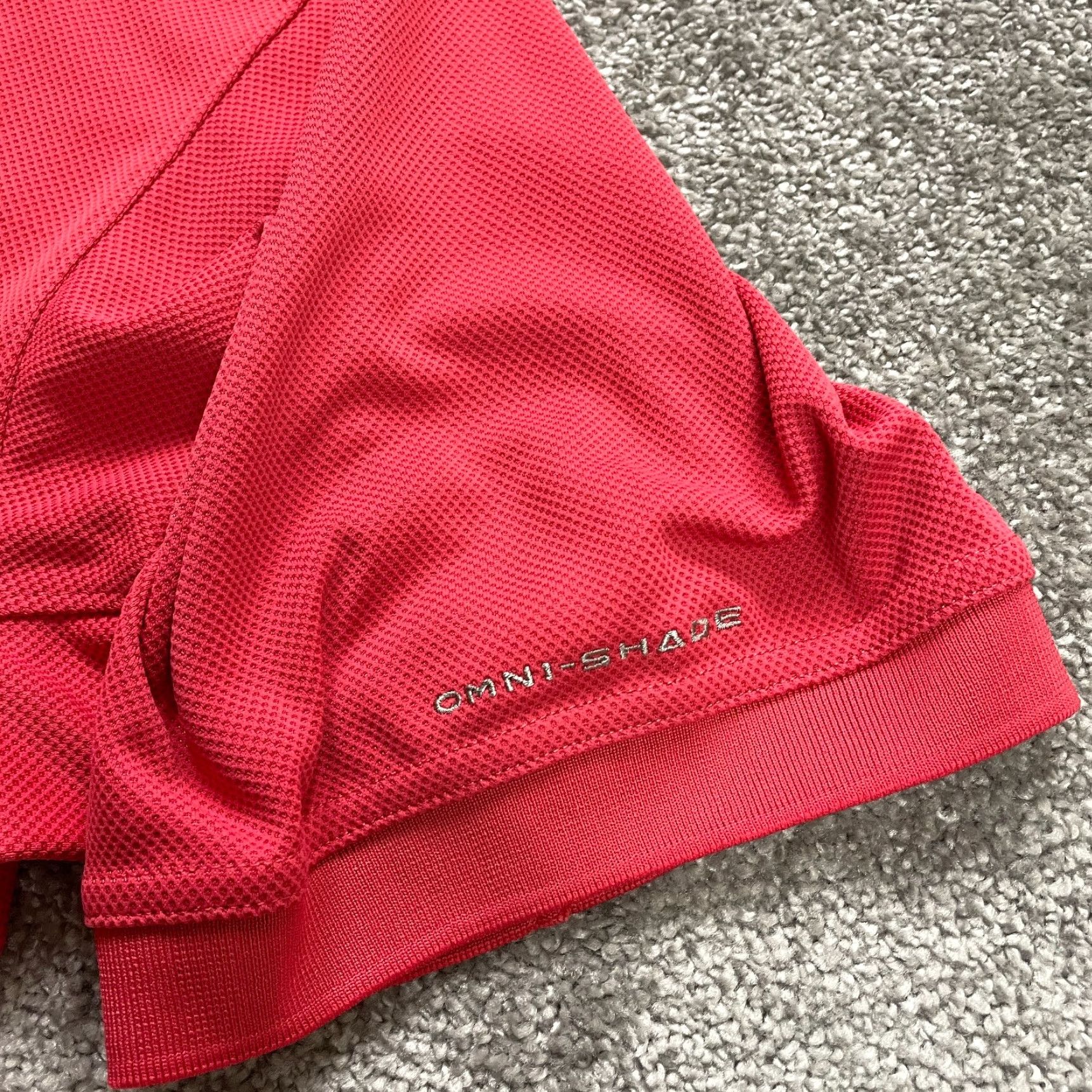 Vintage Columbia PFG Omni Shade Polo Shirt Fishing Red Medium Mens Size US M / EU 48-50 / 2 - 5 Thumbnail