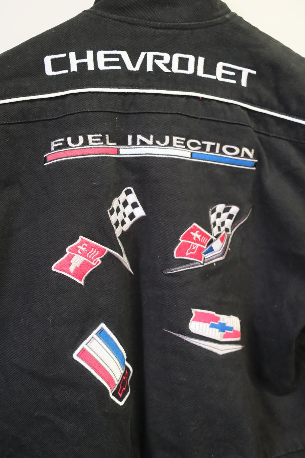 Designer 90's SR Designs Chevrolet Fuel Injection Racing Jacket Size XXS / US 00 / IT 34 - 4 Thumbnail