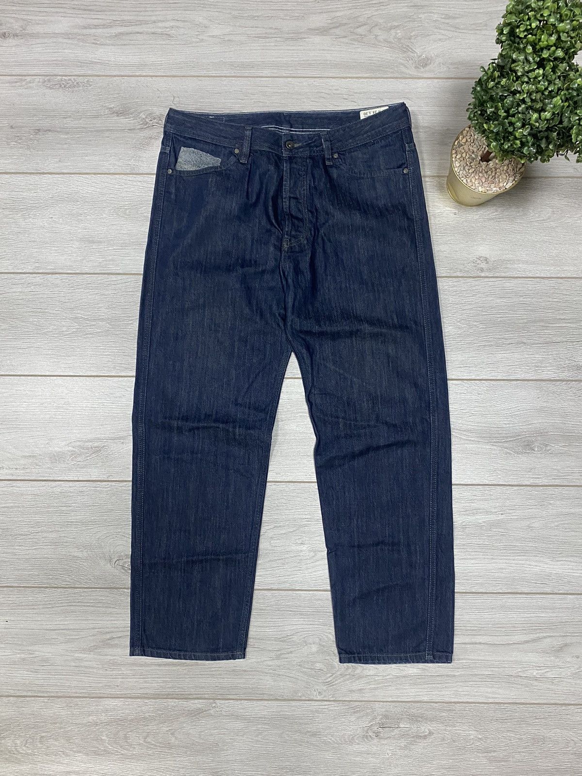 Diesel Diesel dragon 🐉 vintage Japanese big logo dots jeans Size US 34 / EU 50 - 5 Thumbnail