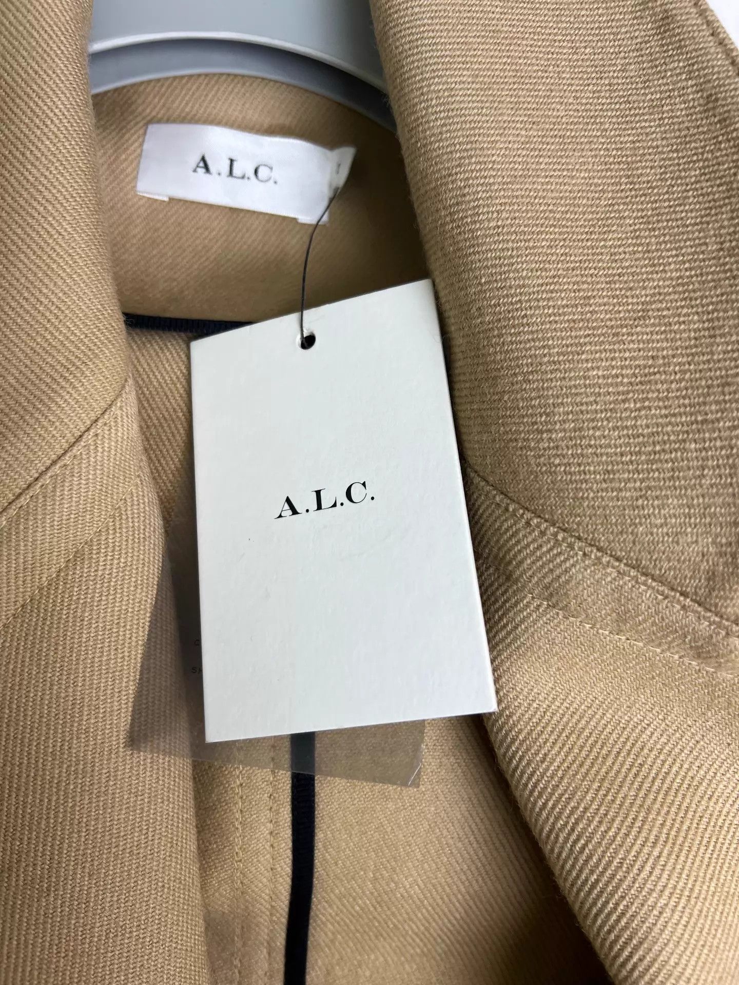 A.L.C. A.L.C. Women's Spring Wool Twill Coat Camel M Size M / US 6-8 / IT 42-44 - 4 Thumbnail