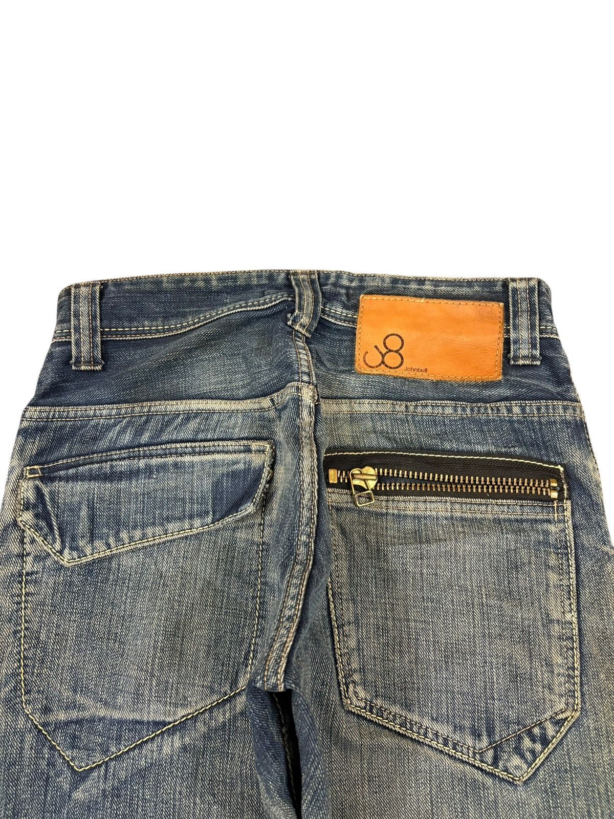 Johnbull Vintage Japanese Johnbull Mud Wash Distressed Jeans Size US 30 / EU 46 - 8 Thumbnail