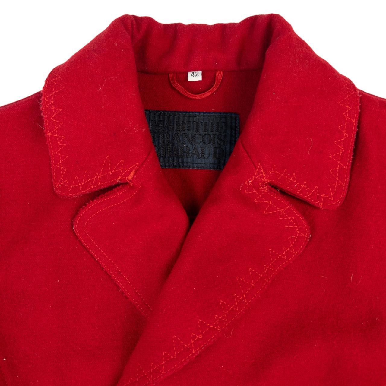 Marithe + Francois Girbaud Vintage Marithe Francois Girbaud Tailored Pea Coat Size S Size S / US 4 / IT 40 - 3 Thumbnail
