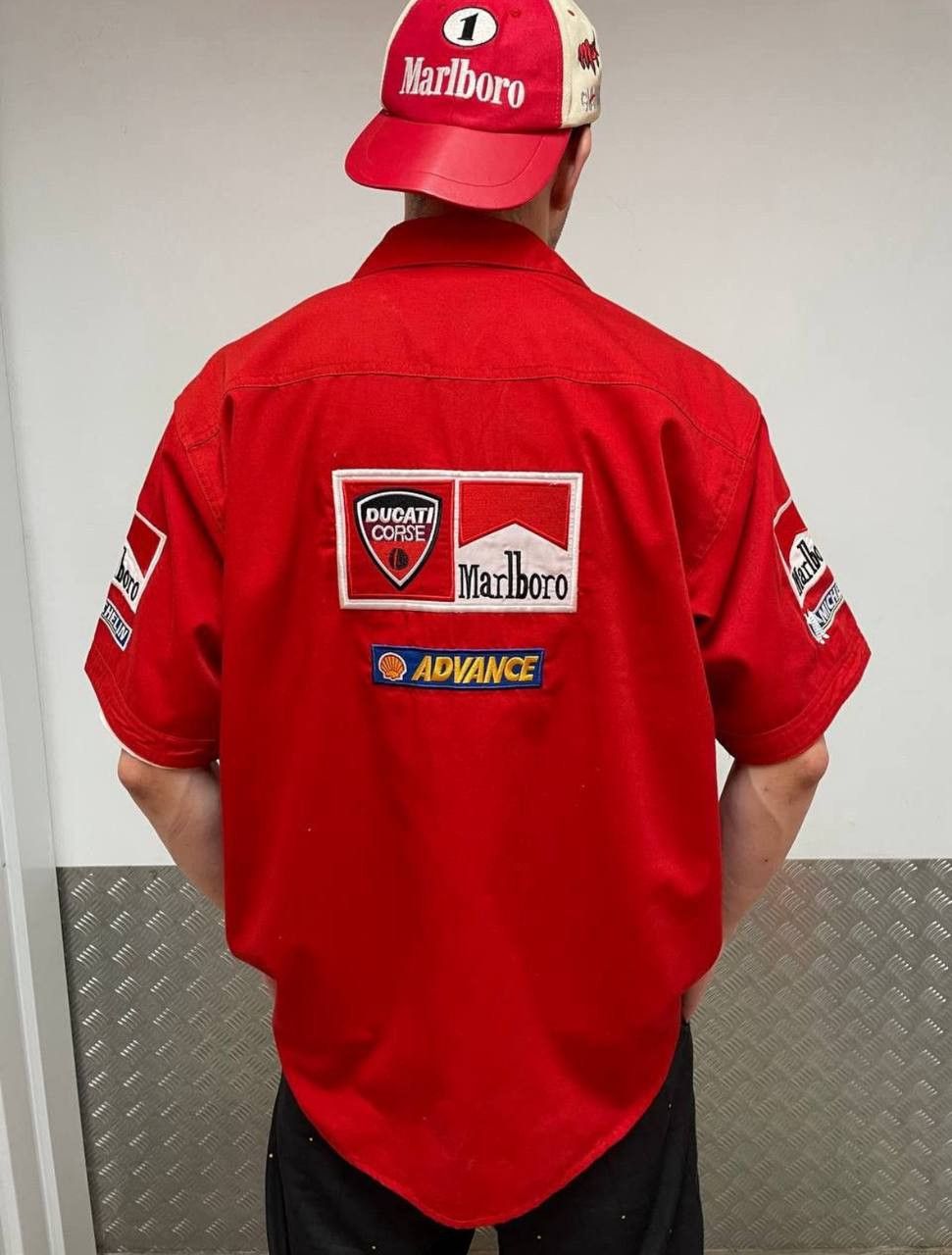 Marlboro × Vintage VERY RARE MARLBORO x DUCATTI RACING SHIRT Size US XXL / EU 58 / 5 - 5 Thumbnail