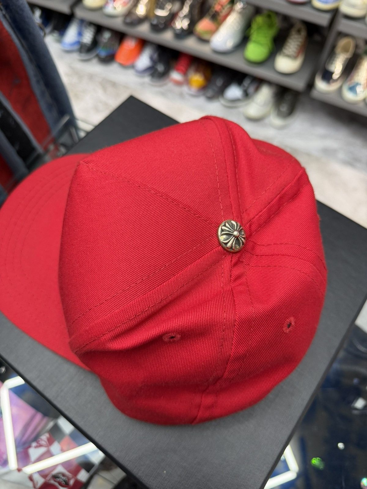 Chrome Hearts Chrome Hearts Baseball Hat Size ONE SIZE - 4 Thumbnail