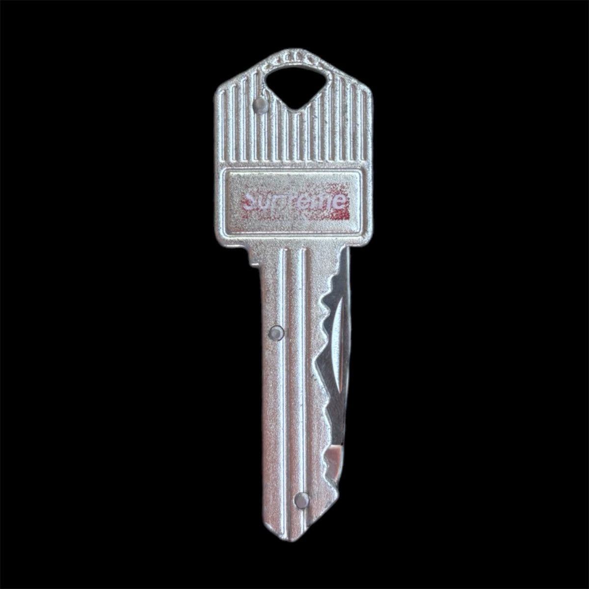 Supreme Supreme SS17 Key Knife Silver Keychain Box Logo Size ONE SIZE - 4 Thumbnail