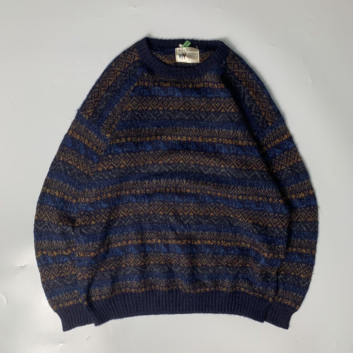 Coogi × Handmade ❌SOLD OUT❌ Vintage baby alpaca knitted grandpa jumper Size US L / EU 52-54 / 3 - 1 Thumbnail