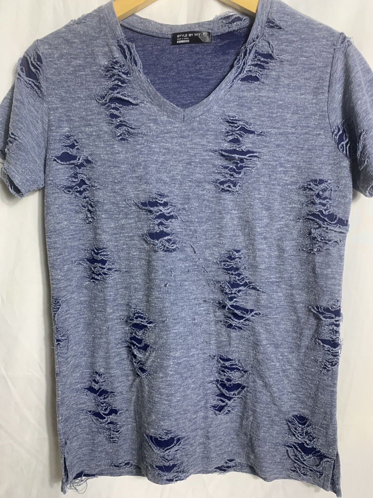 Japanese Brand Distressed Style byMT shirt Size US S / EU 44-46 / 1 - 9 Thumbnail