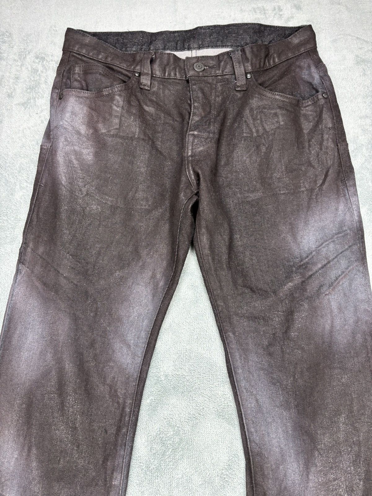 Japanese Brand Tornado Mart Waxed Denim. S0170 Size US 30 / EU 46 - 3 Thumbnail
