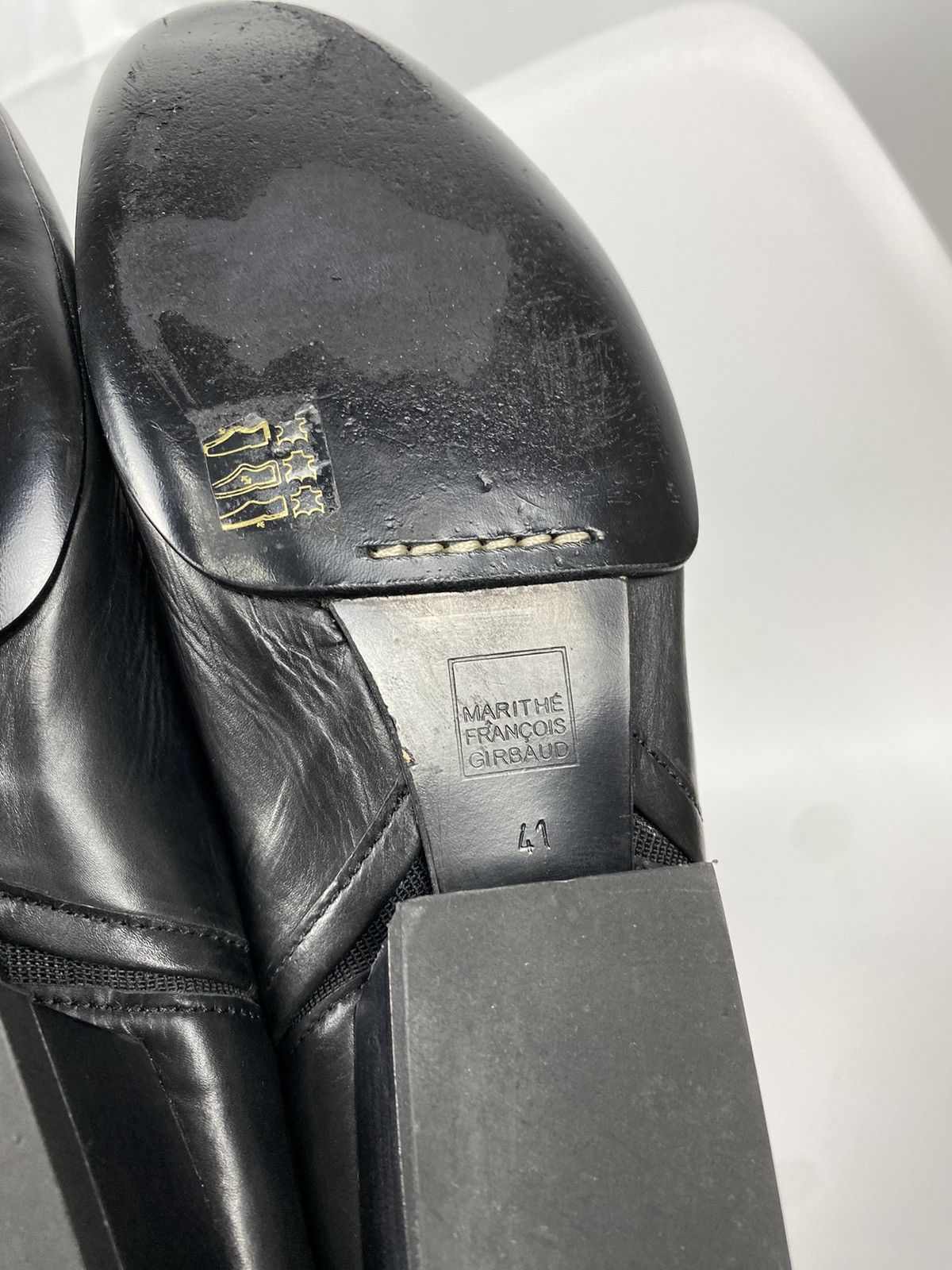 Marithe + Francois Girbaud Marithe Francois Girbaud Genuine Leather Boots Pattern 41 Size US 11 / IT 41 - 8 Thumbnail