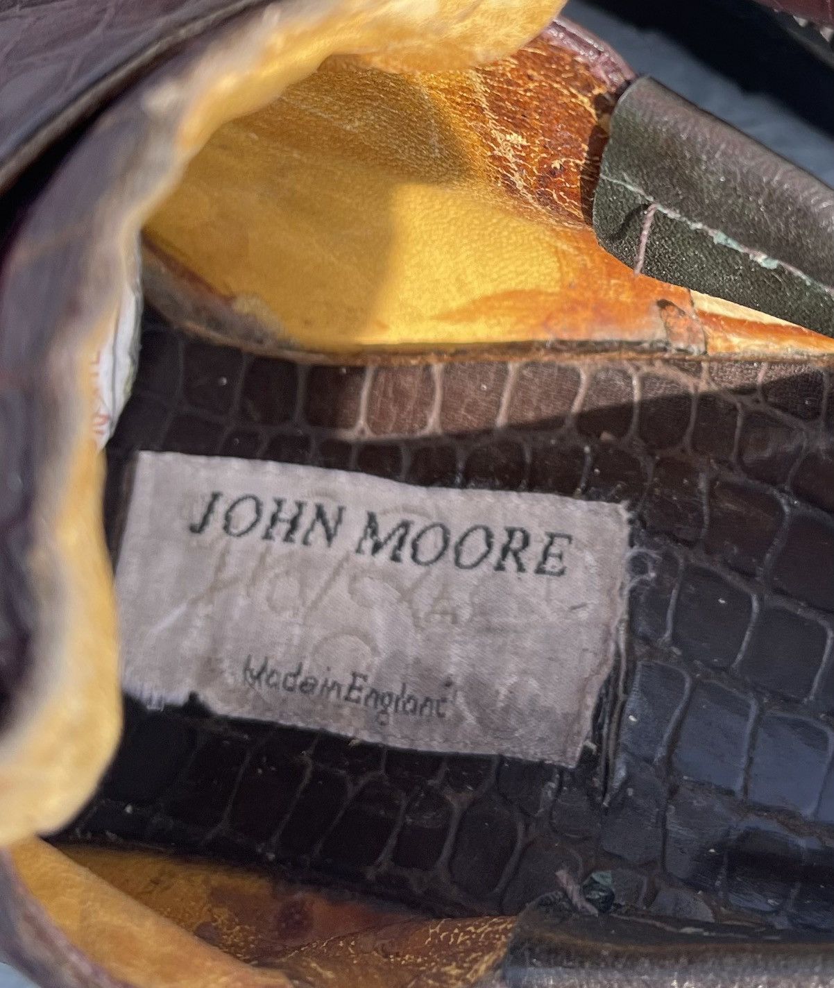 John Moore John Moore Hog Toe Shoes – UK 4 Brown 1989 Archive Size US 6.5 / IT 36.5 - 2 Thumbnail