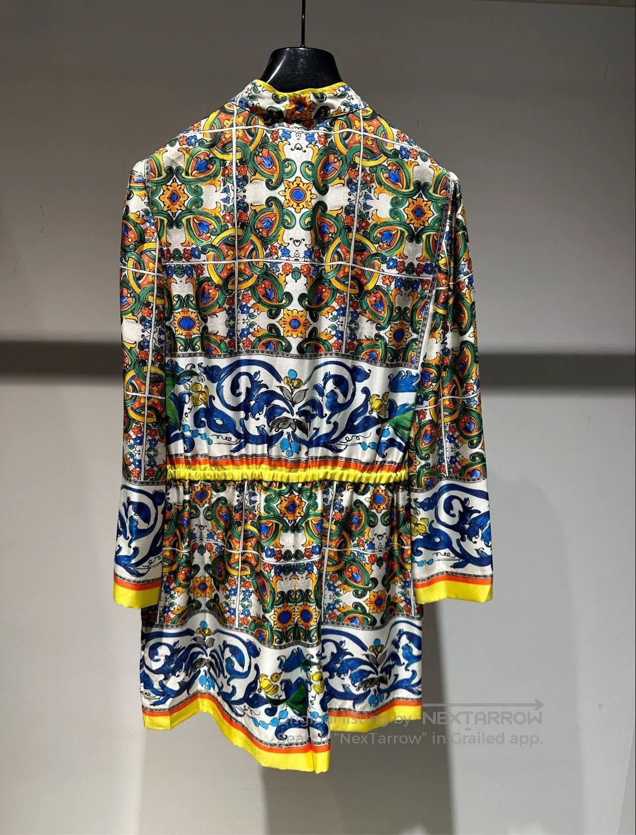 Dolce & Gabbana Dolce Gabbana Silk Playsuit Dress. Size 41" - 3 Thumbnail