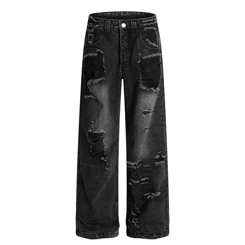 Jean American retro washed ripped jeans for men Size US 32 / EU 48 - 1 Thumbnail