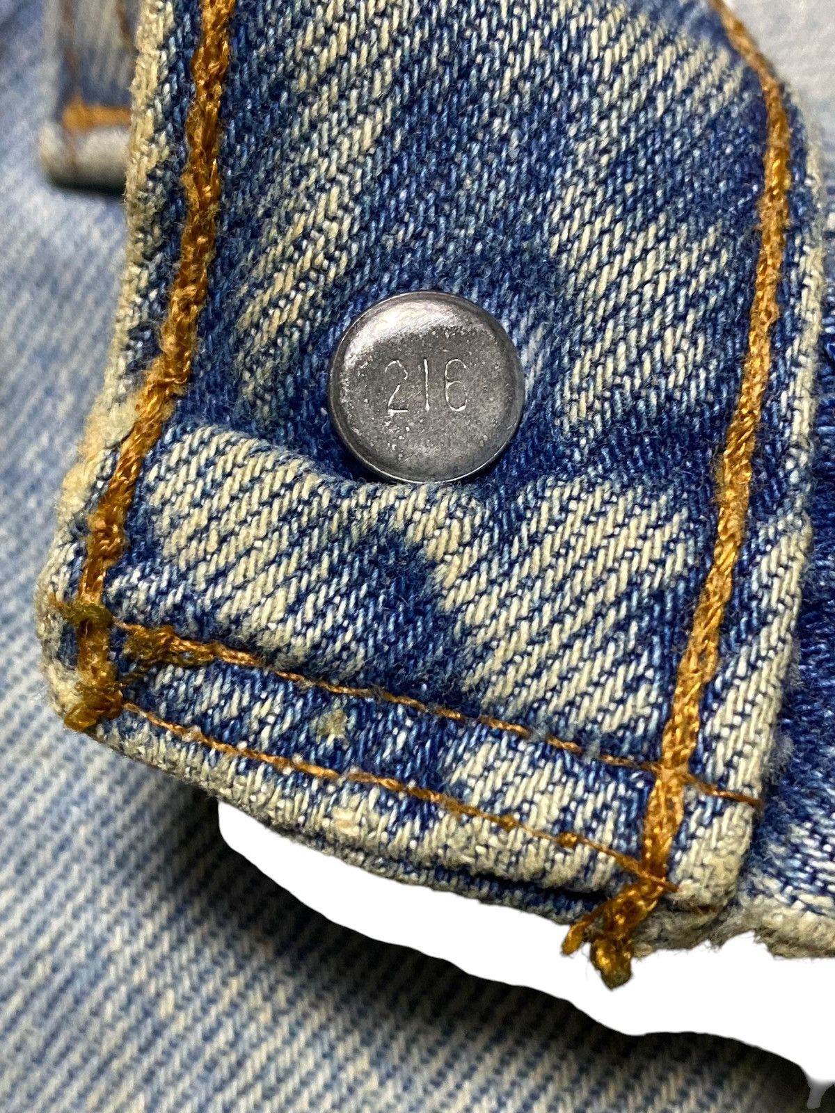 Levi's Vintage Clothing Levis 501 80’s Grunge Patches Style Distressed Jeans Size US 36 / EU 52 - 12 Thumbnail