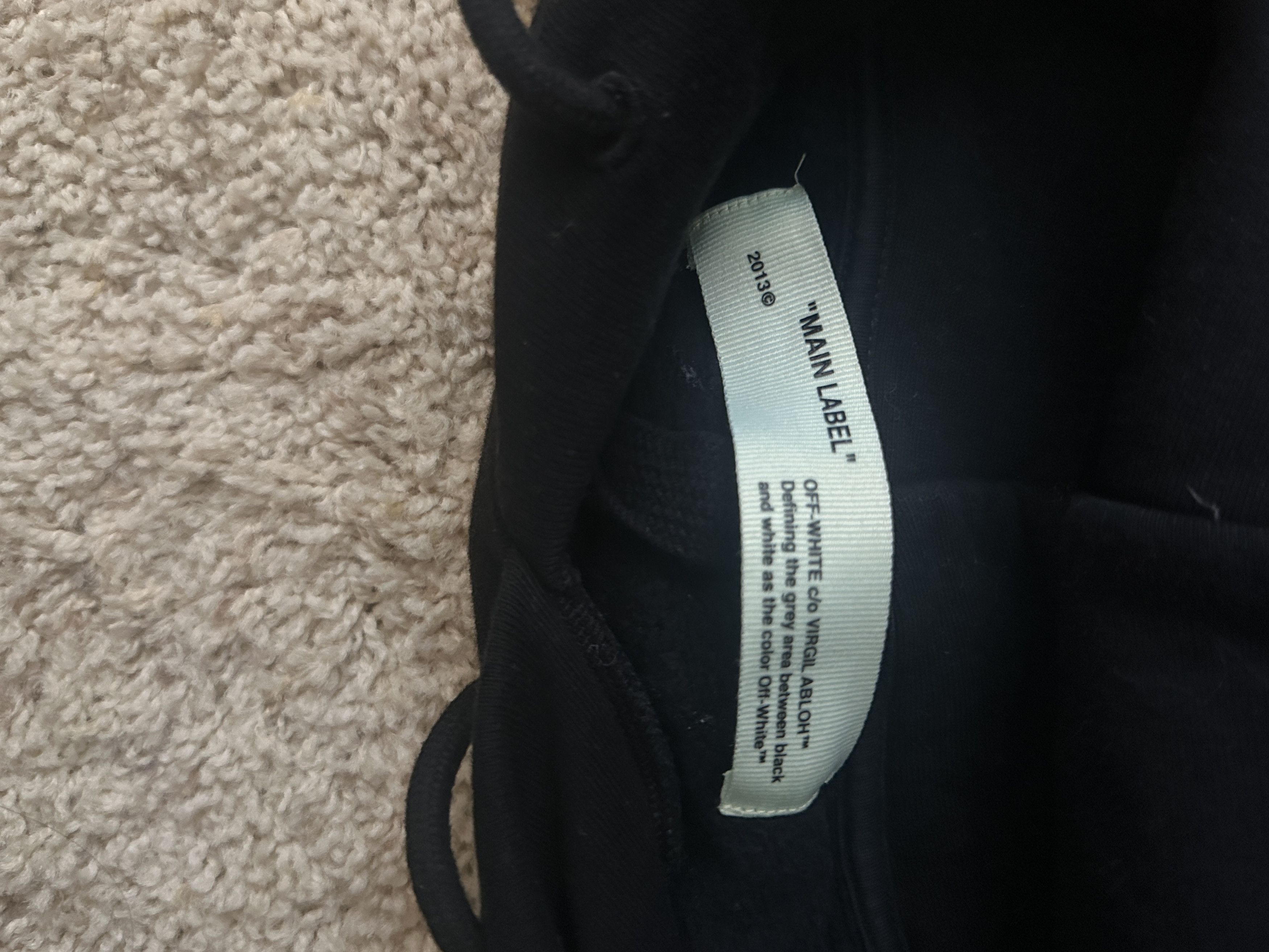 Off-White Off-White “Temperature” Crop Hoodie Size US XS / EU 42 / 0 - 4 Thumbnail
