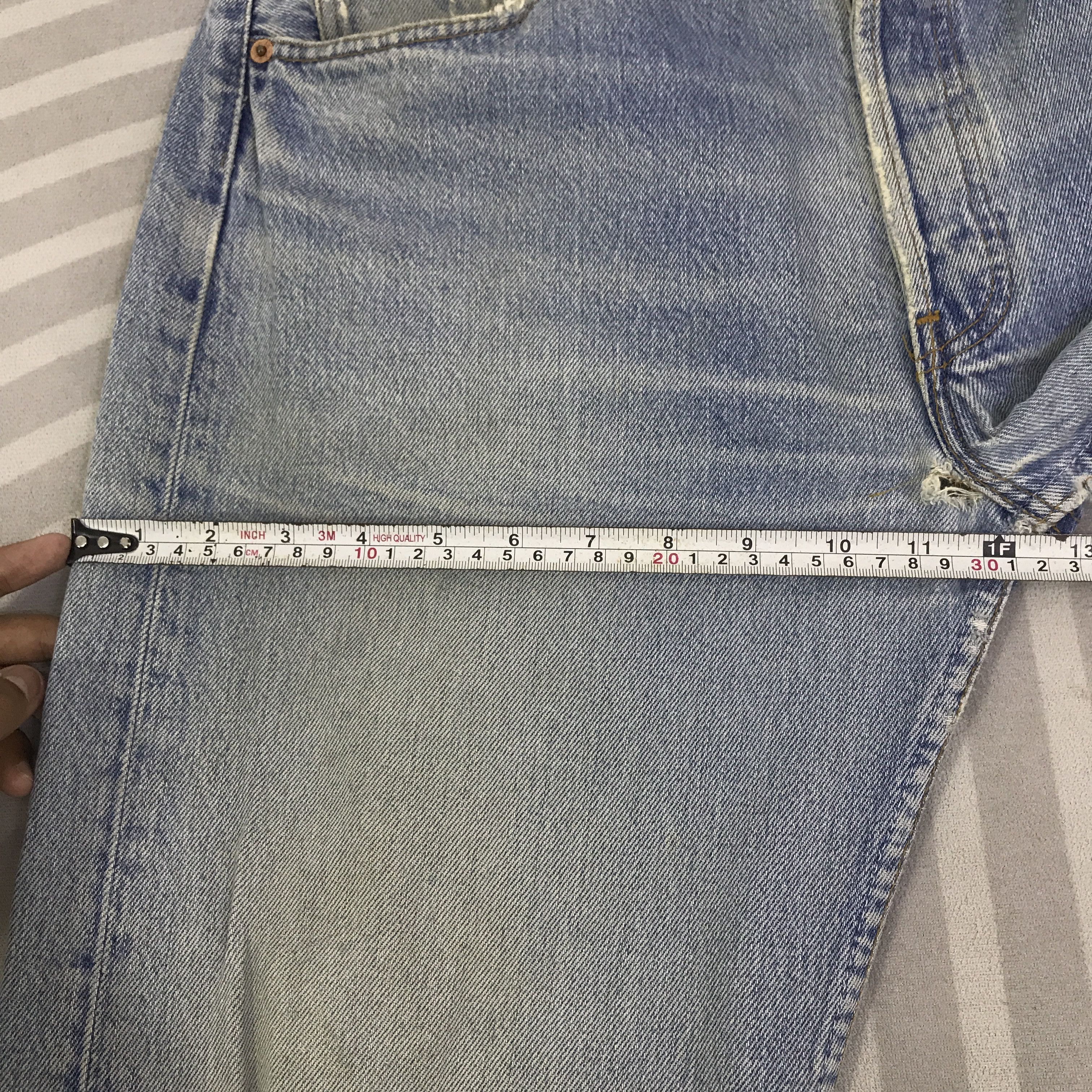 Levi's Vintage Distressed Levis 501 denim Jeans Pants K129B9 Size US 32 / EU 48 - 9 Thumbnail