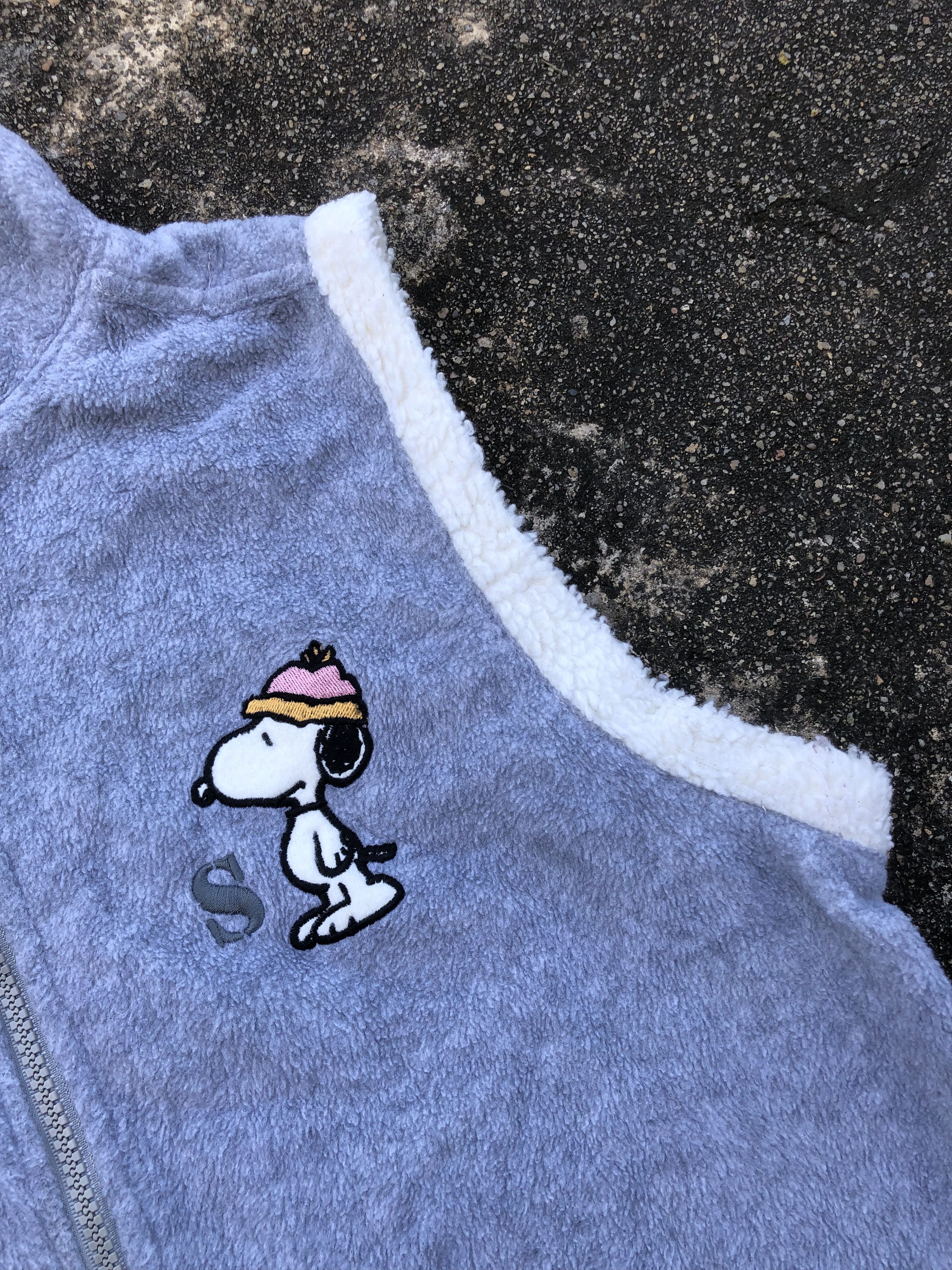 Peanuts Vintage Peanuts Snoopy Fleece Vests Size US M / EU 48-50 / 2 - 5 Thumbnail