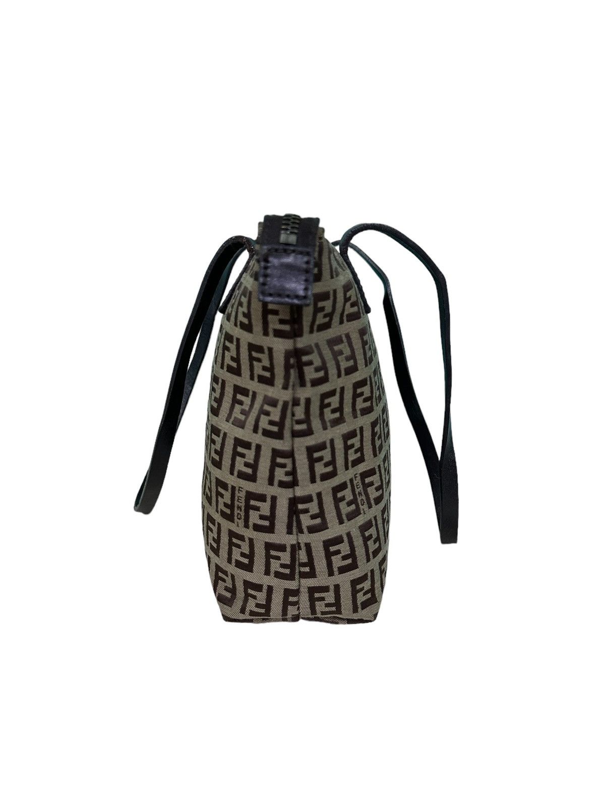 Fendi AUTHENTIC VINTAGE FENDI ZUCCHINO TOTE BAG Size ONE SIZE - 3 Thumbnail