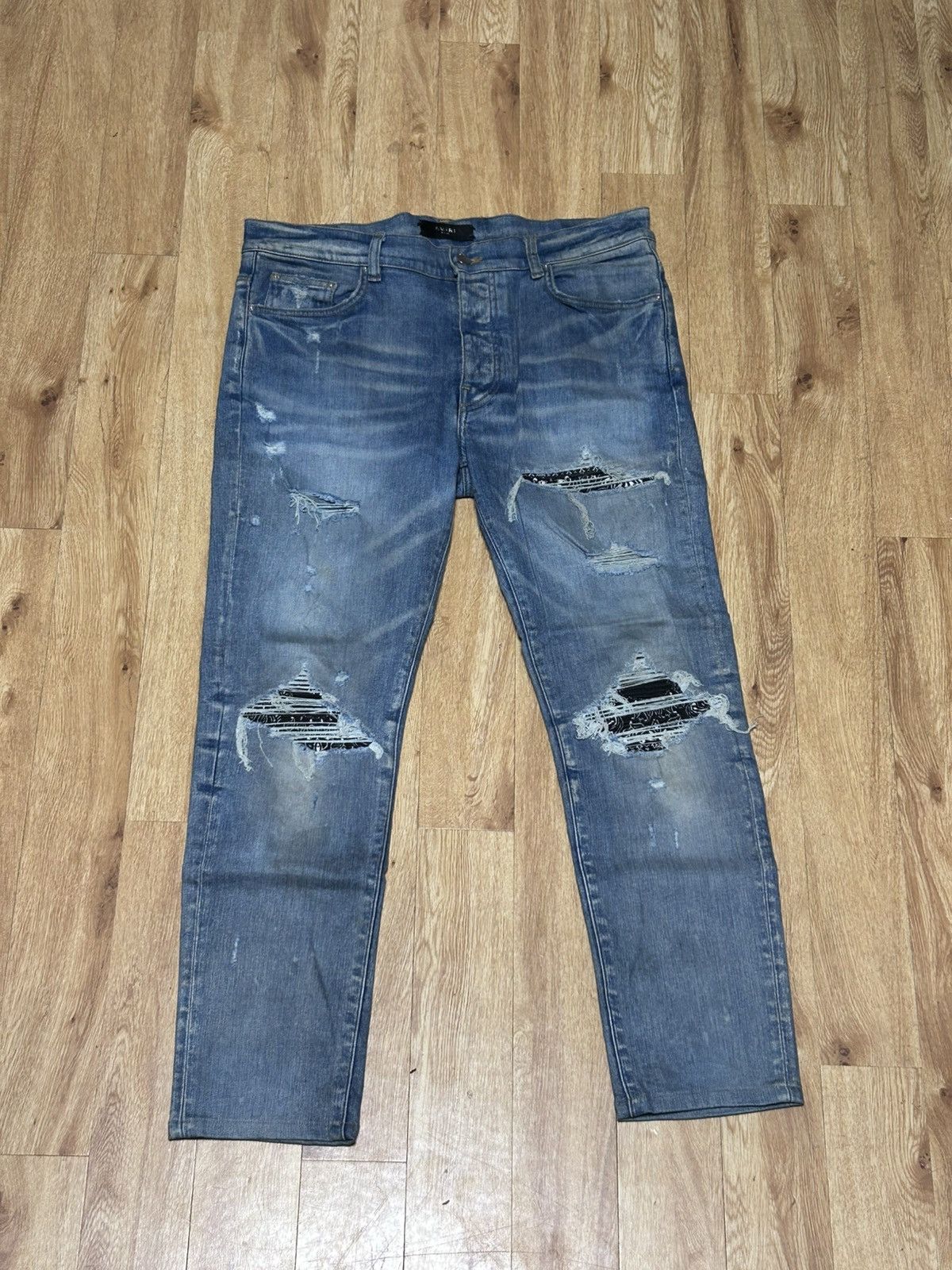 Amiri Amiri MX-1 Jeans Rare Color Way Size US 34 / EU 50 - 1 Thumbnail