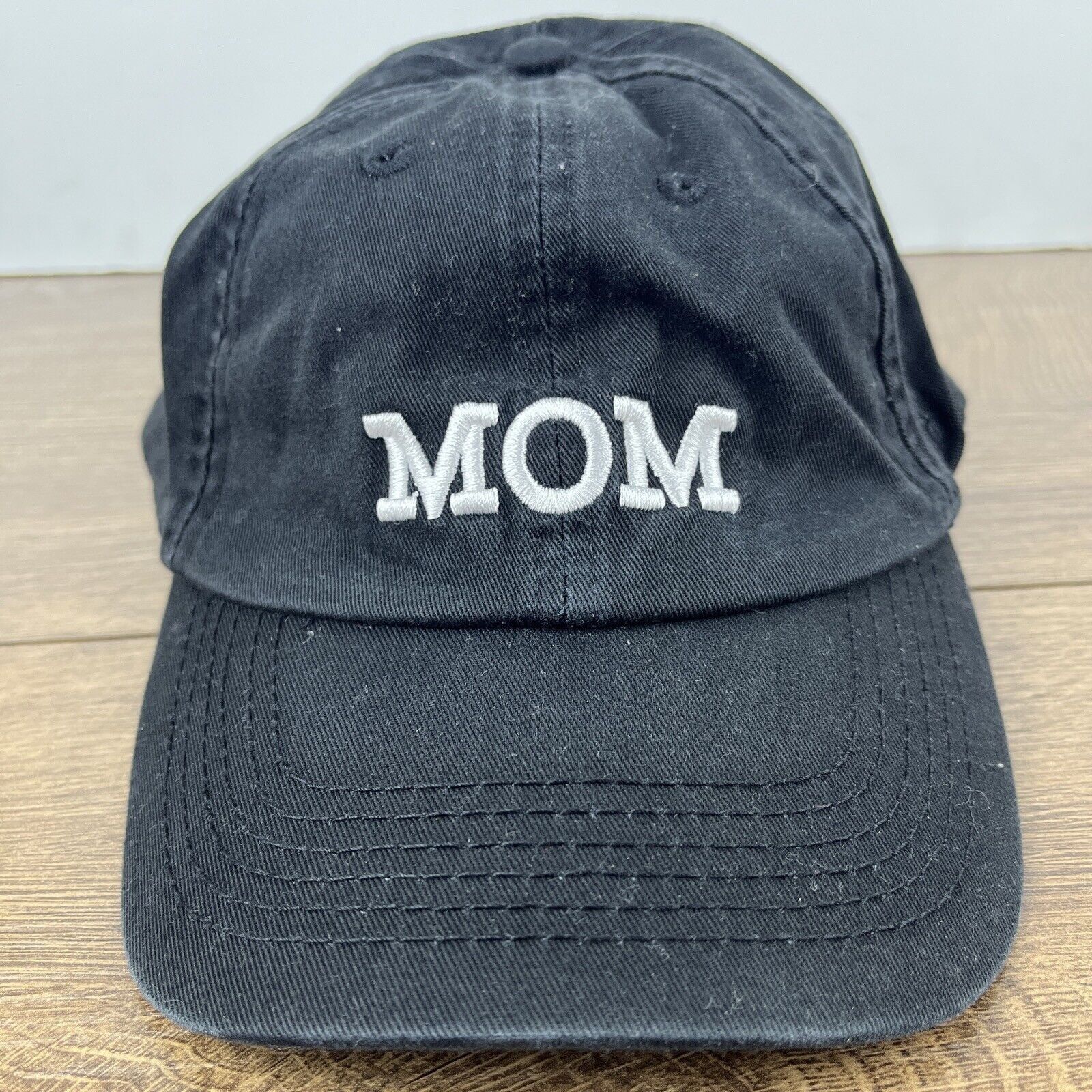 Other Mom Hat Mom Baseball Hat Black Hat Adjustable Adult Size Hat Size ONE SIZE - 5 Thumbnail