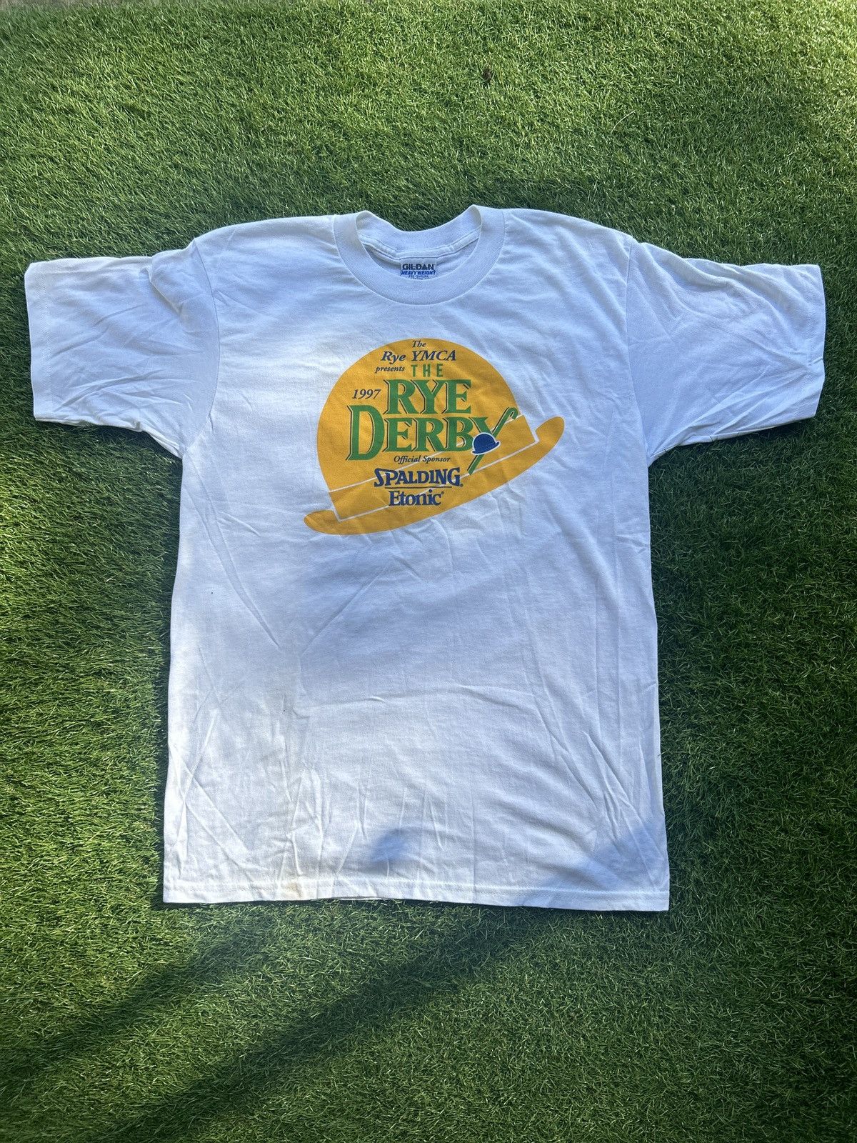 Vintage Vintage 1997 Rye Derby T-Shirt Size US M / EU 48-50 / 2 - 1 Thumbnail