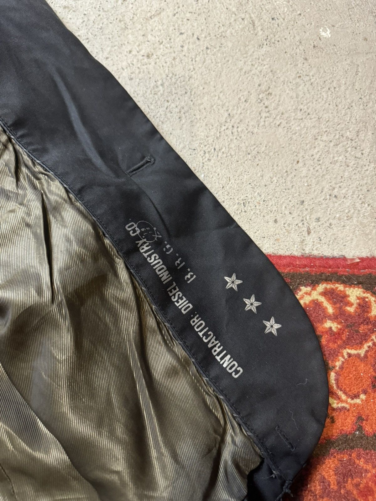 Diesel × Vintage Vintage Diesel Avantgarde Blazers Contractor Size 42R - 5 Thumbnail