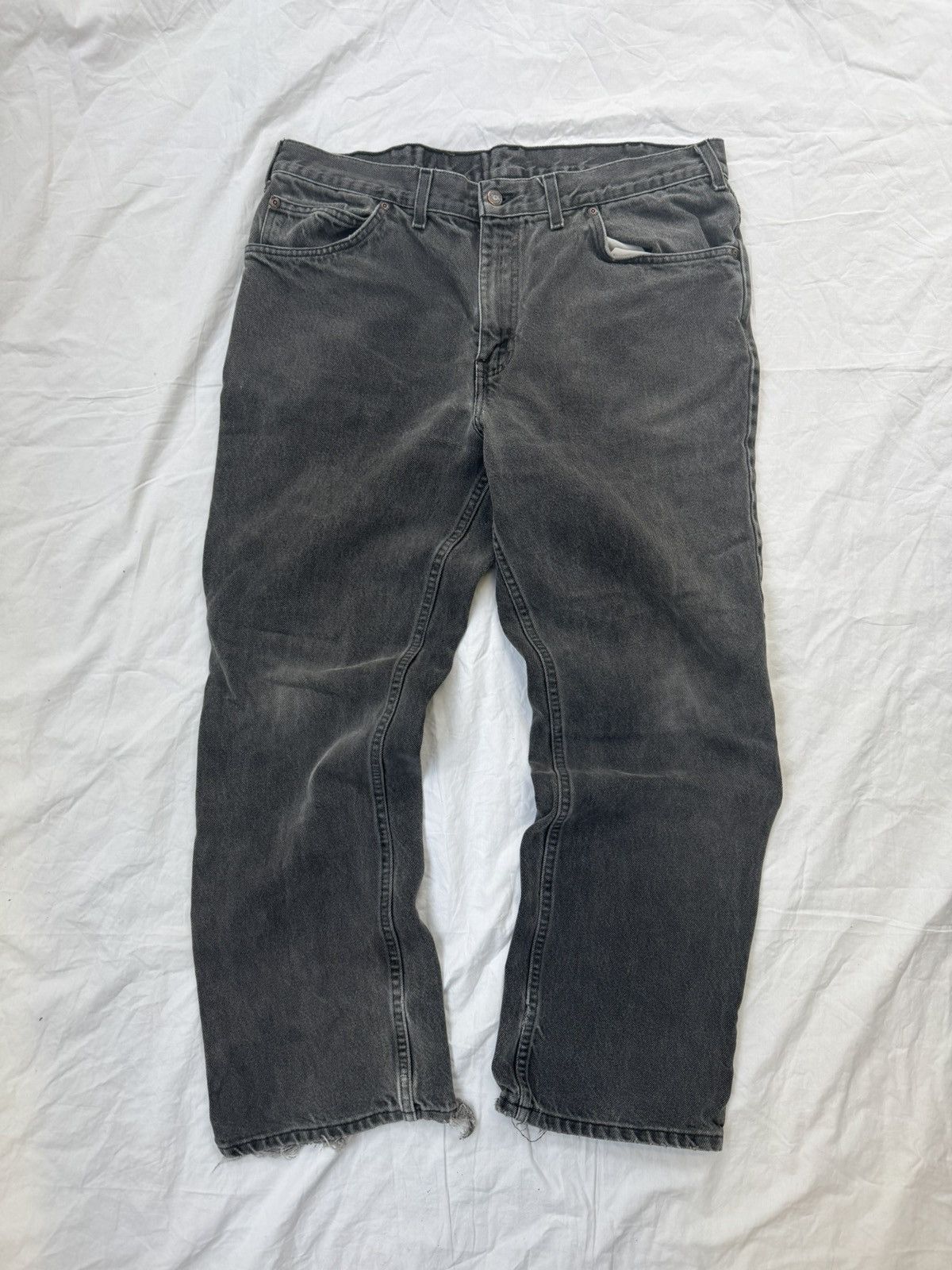 Levi's Vintage 90s Faded Black GWG Denim Jeans Opium Size US 38 / EU 54 - 1 Thumbnail