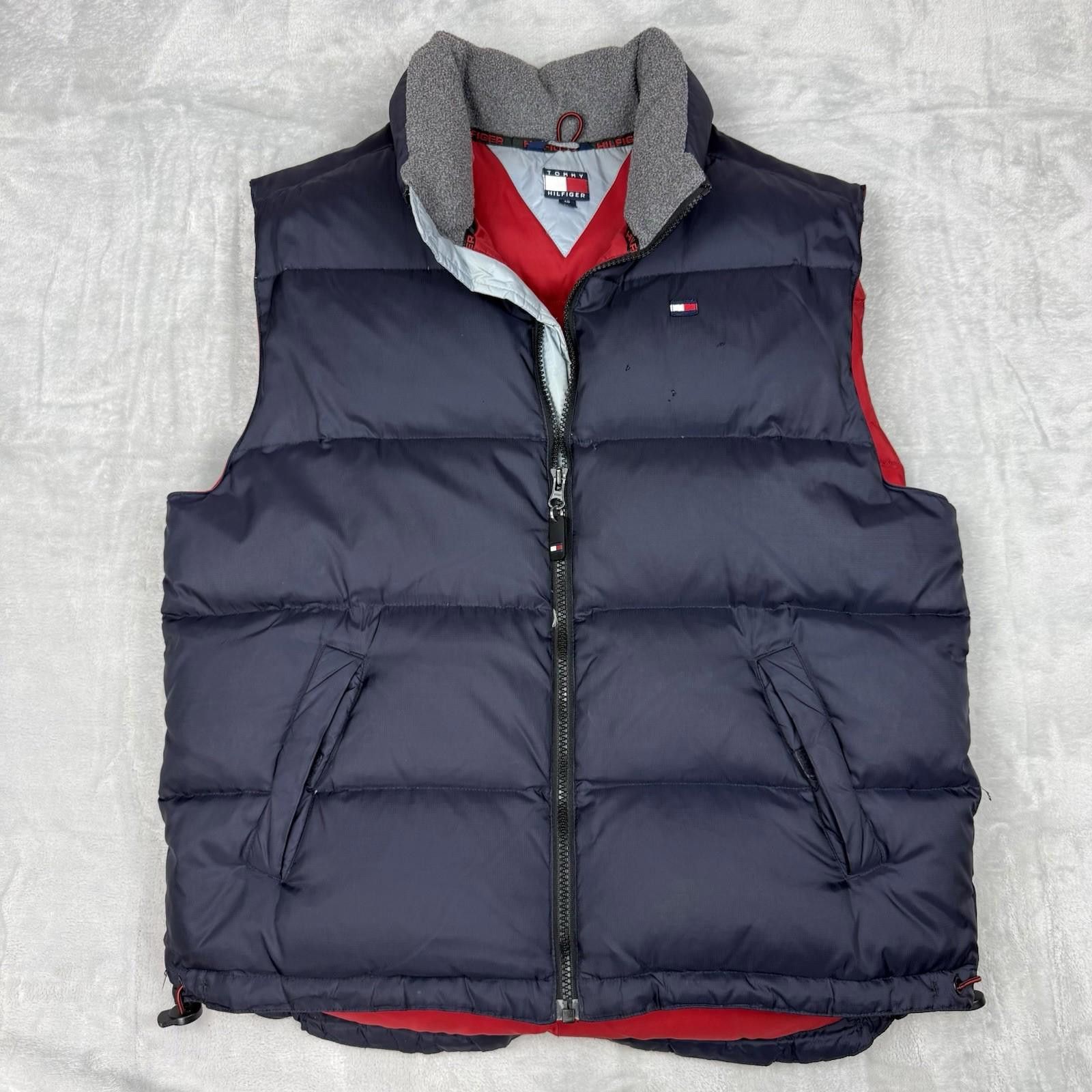 Tommy Hilfiger VTG Tommy Hilfiger Puffer Down Vest Jacket Men S/M Y2K Size US S / EU 44-46 / 1 - 1 Thumbnail