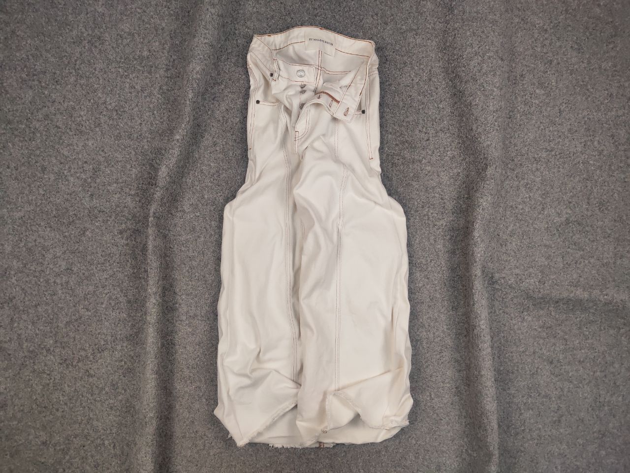 By Malene Birger Design Wayde White Baggy Wide Leg Jeans