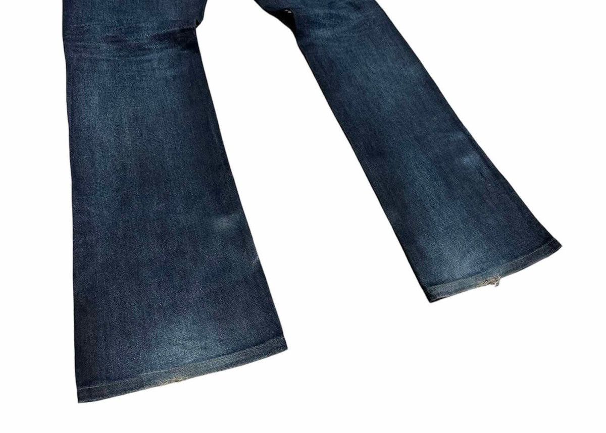 If Six Was Nine × Japanese Brand × Shellac 🔥Y2K Archived Shellac Flared Denim Mud Wash Distressed Size US 32 / EU 48 - 11 Thumbnail