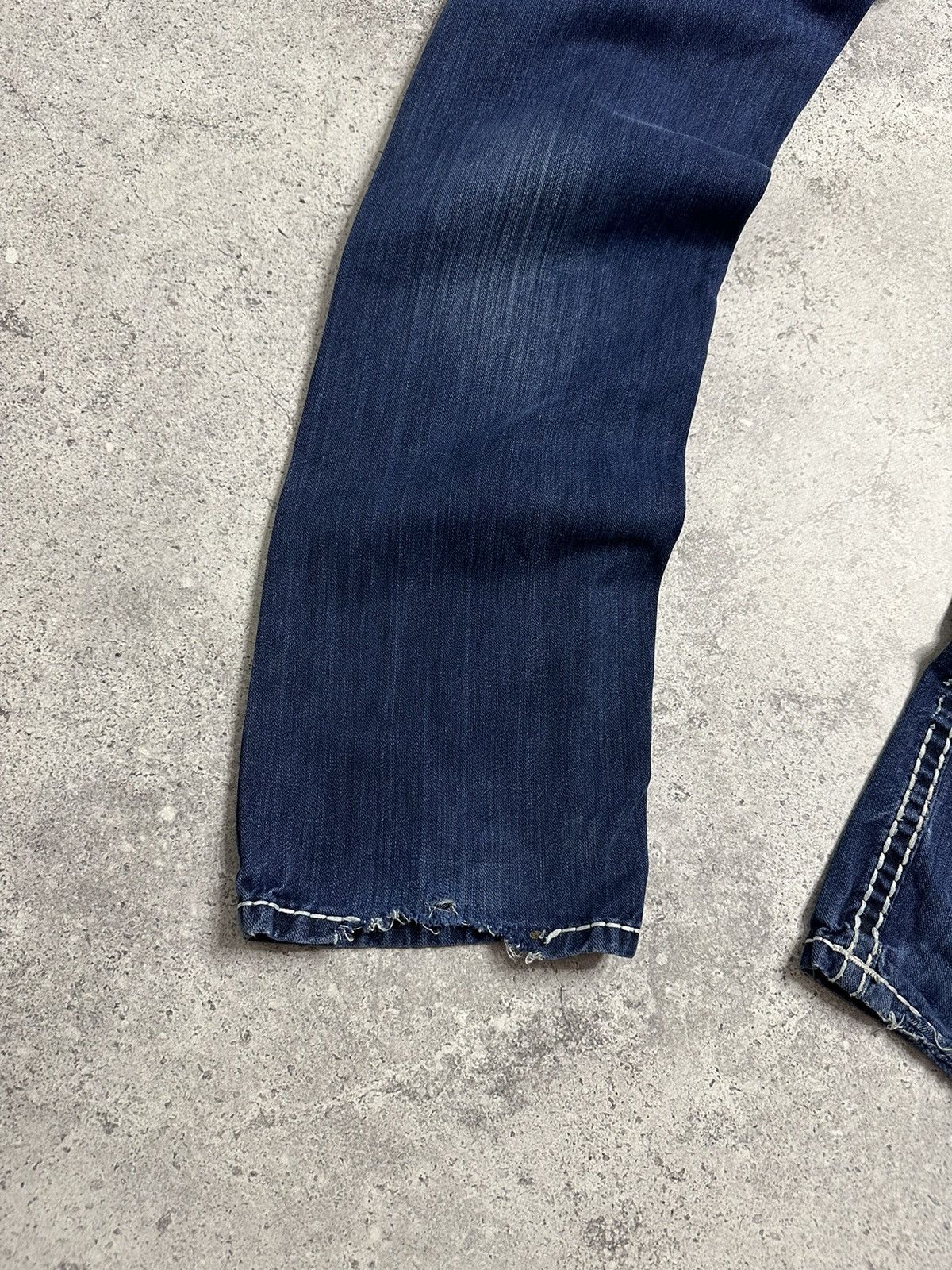 True Religion Rare Y2K True Religion Billy Super T Pocket Distressed Pants Size US 32 / EU 48 - 6 Thumbnail