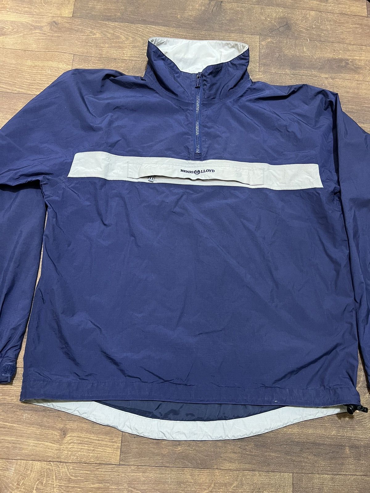 Henri Lloyd Henri Lloyd Vintage Navy Pullover Windbreaker Sailing Jacket Size US L / EU 52-54 / 3 - 4 Thumbnail