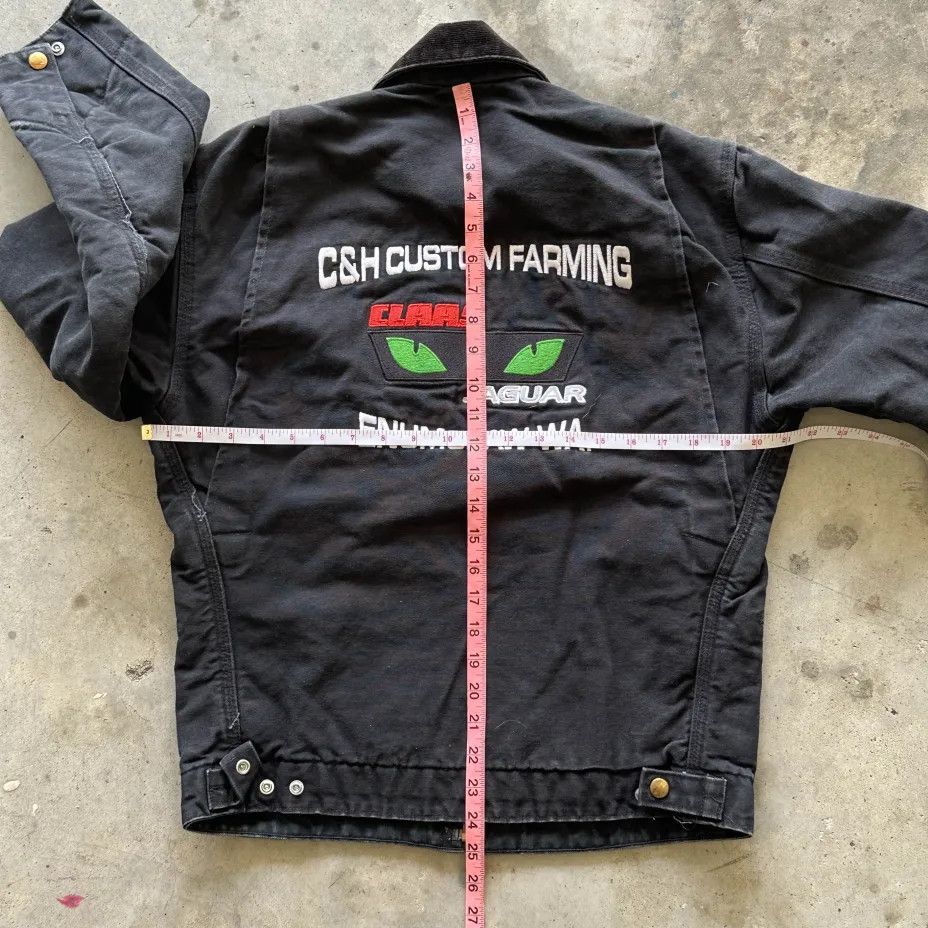 Carhartt Vintage Carhartt J01 BLK Black Detroit Blanket Lined Jacket Size US S / EU 44-46 / 1 - 6 Thumbnail