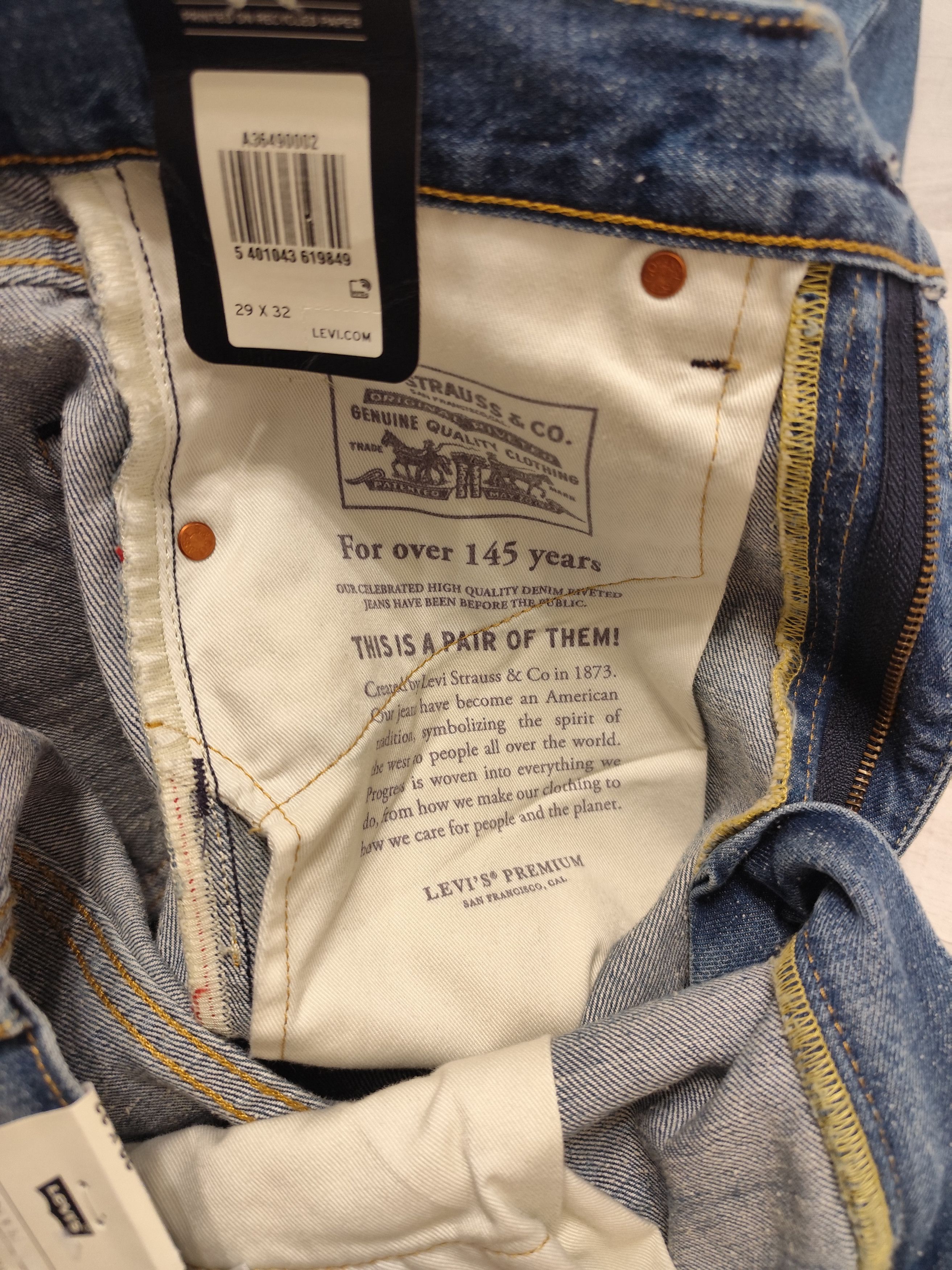 Levi's Levis-Jeans. Size EU W29/L32 Size US 28 / EU 44 - 7 Thumbnail