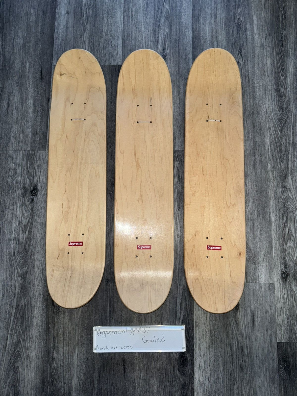 Louis Vuitton × Supreme Supreme Louis Vuitton 2000 Monogram Skateboard Deck Size ONE SIZE - 8 Thumbnail