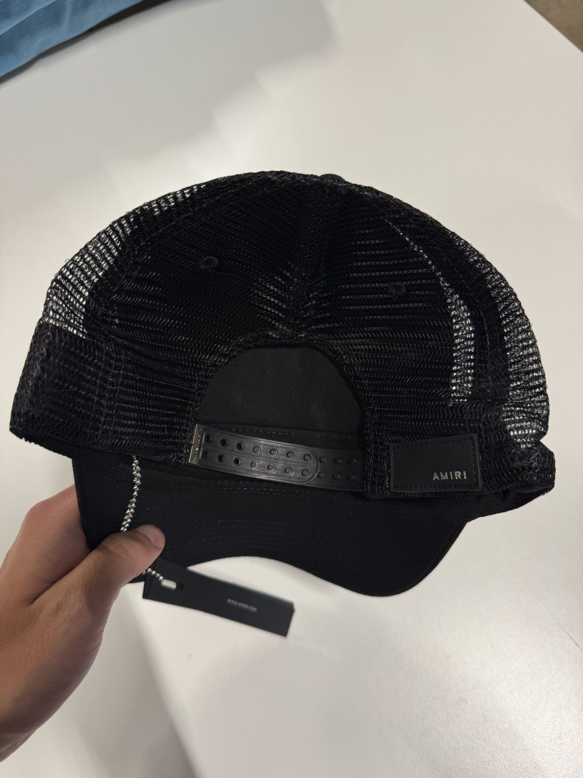Amiri Amiri MA Logo Trucker Cap NEW 425$ Size ONE SIZE - 3 Thumbnail