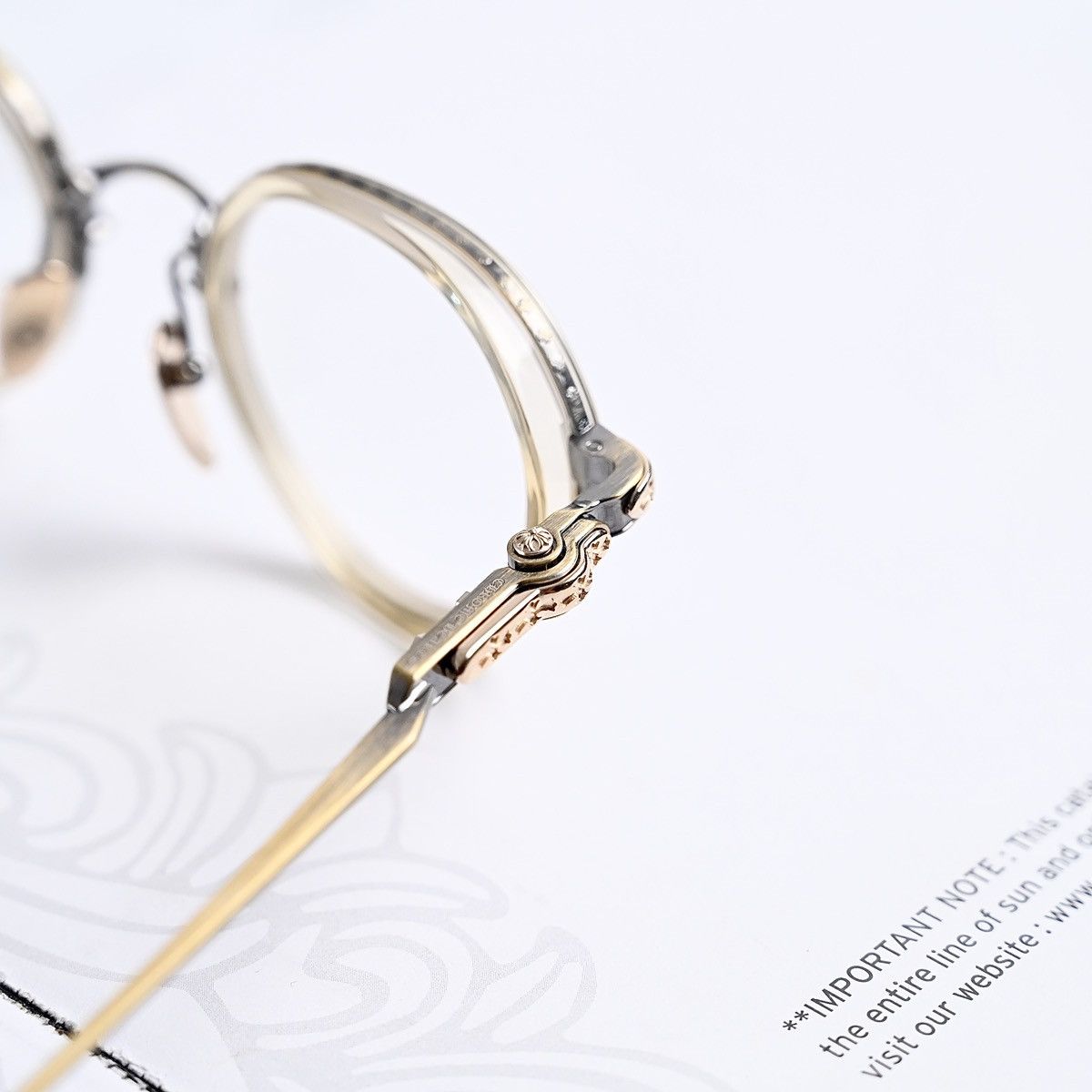 Chrome Hearts CHROME HEARTS SEX T-9 GLASSES Size ONE SIZE - 7 Thumbnail