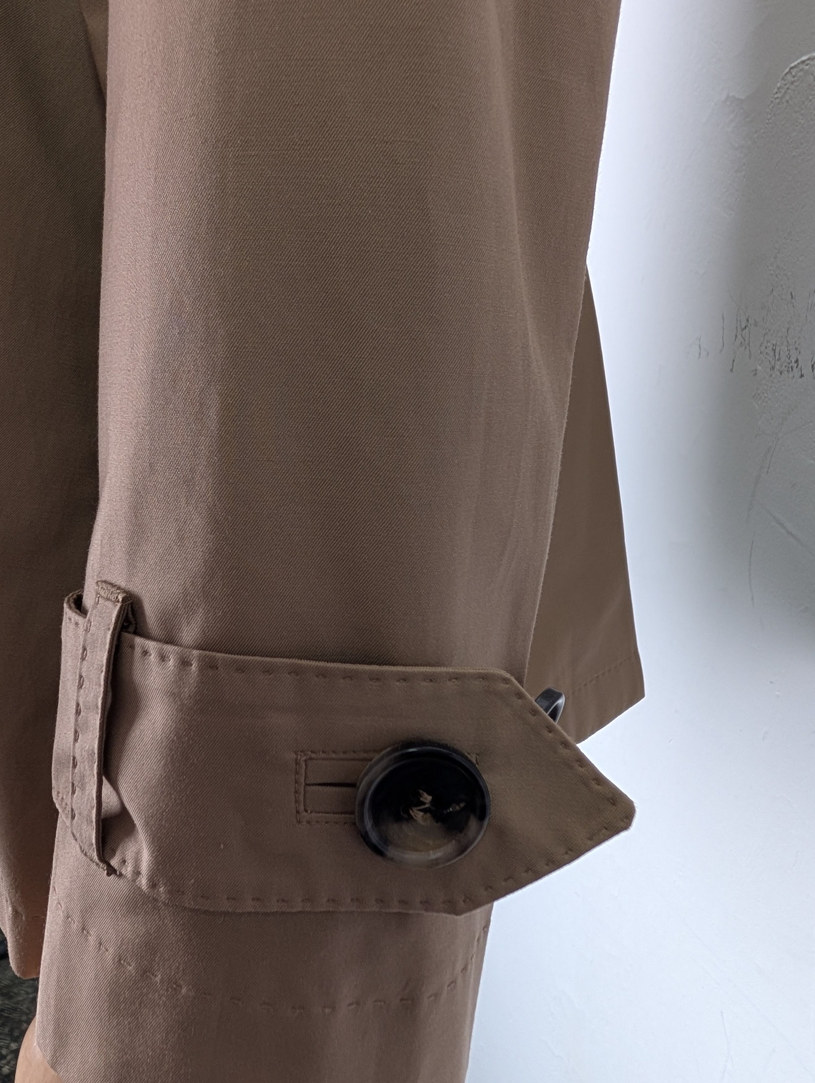 Max Mara Max Mara Beige Double Breasted Trench Jacket Size XS / US 0-2 / IT 36-38 - 5 Thumbnail