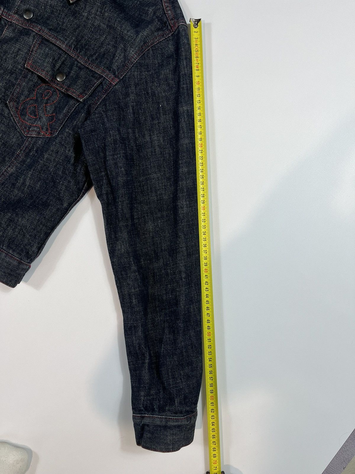 Dolce & Gabbana × Vintage Vintage Dolce Gabbana denim jacket raw made in Italy Size XL / US 12-14 / IT 48-50 - 20 Thumbnail