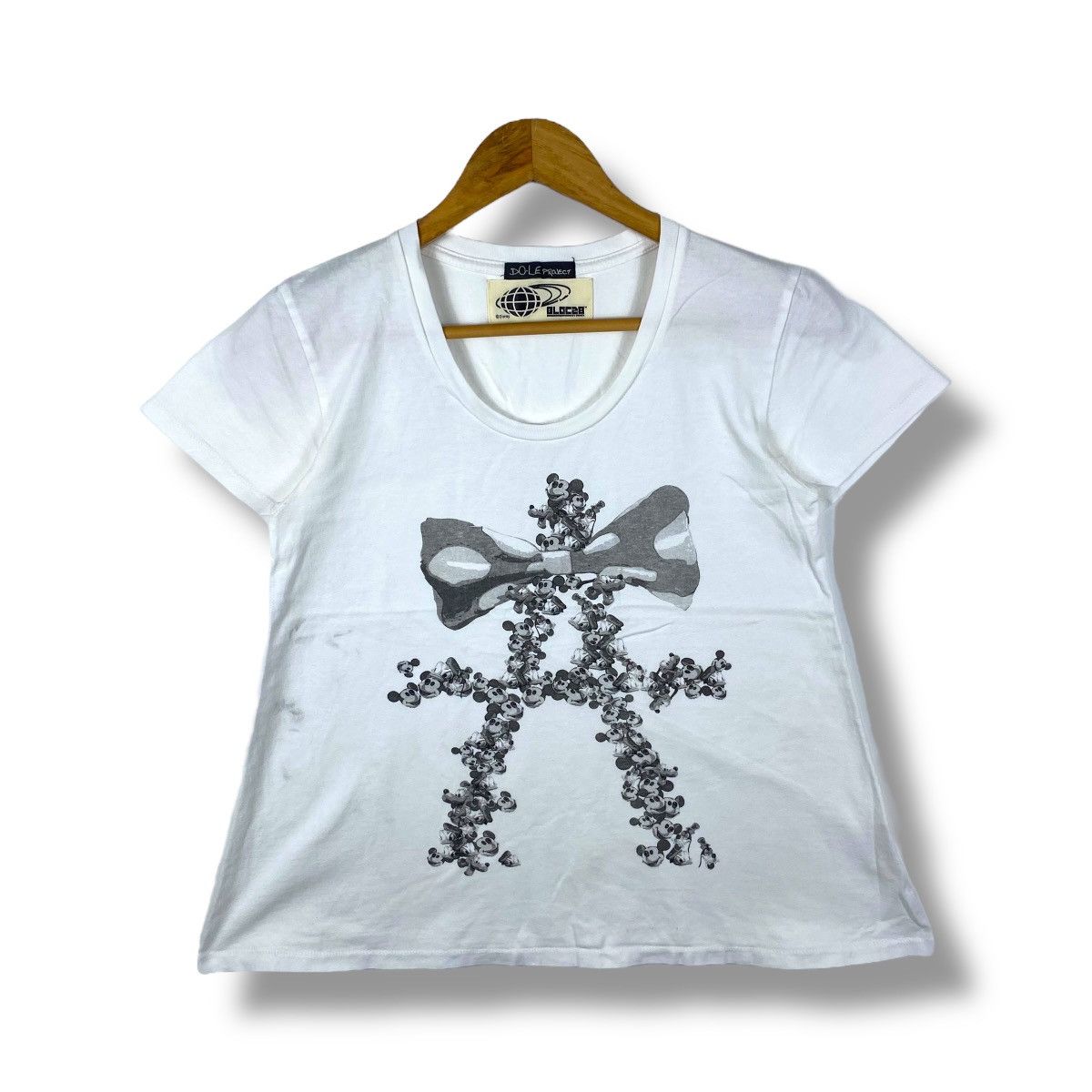 Beams Japan BEAMS x DISNEY Do-Le Project Graphic Women Tops Tee Shirt Size S / US 4 / IT 40 - 1 Thumbnail