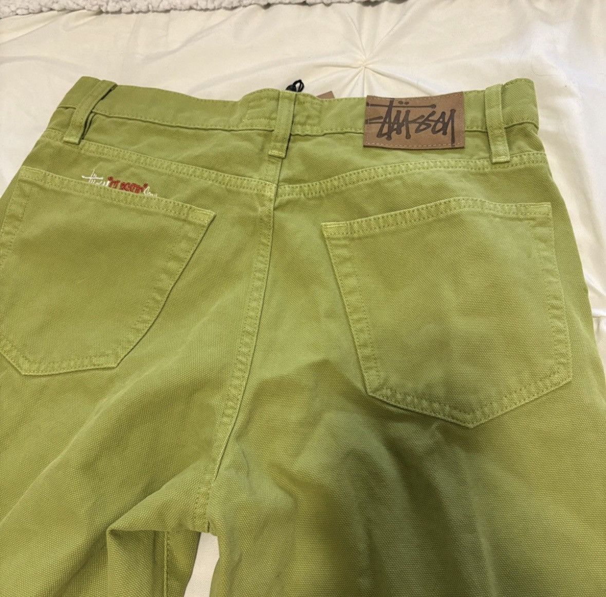 Stussy STUSSY CLASSIC JEANS WASHED CANVAS Size US 30 / EU 46 - 5 Thumbnail