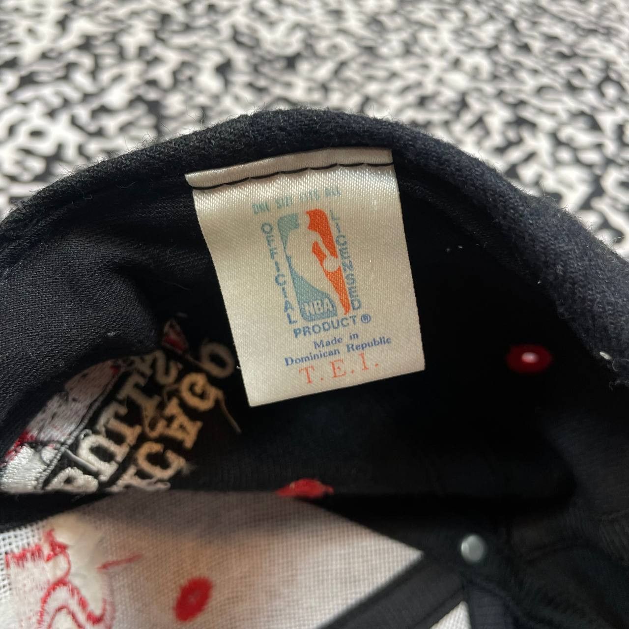 NBA Vintage 90s Chicago Bulls Wool Retro NBA Basketball Cap Size ONE SIZE - 6 Thumbnail