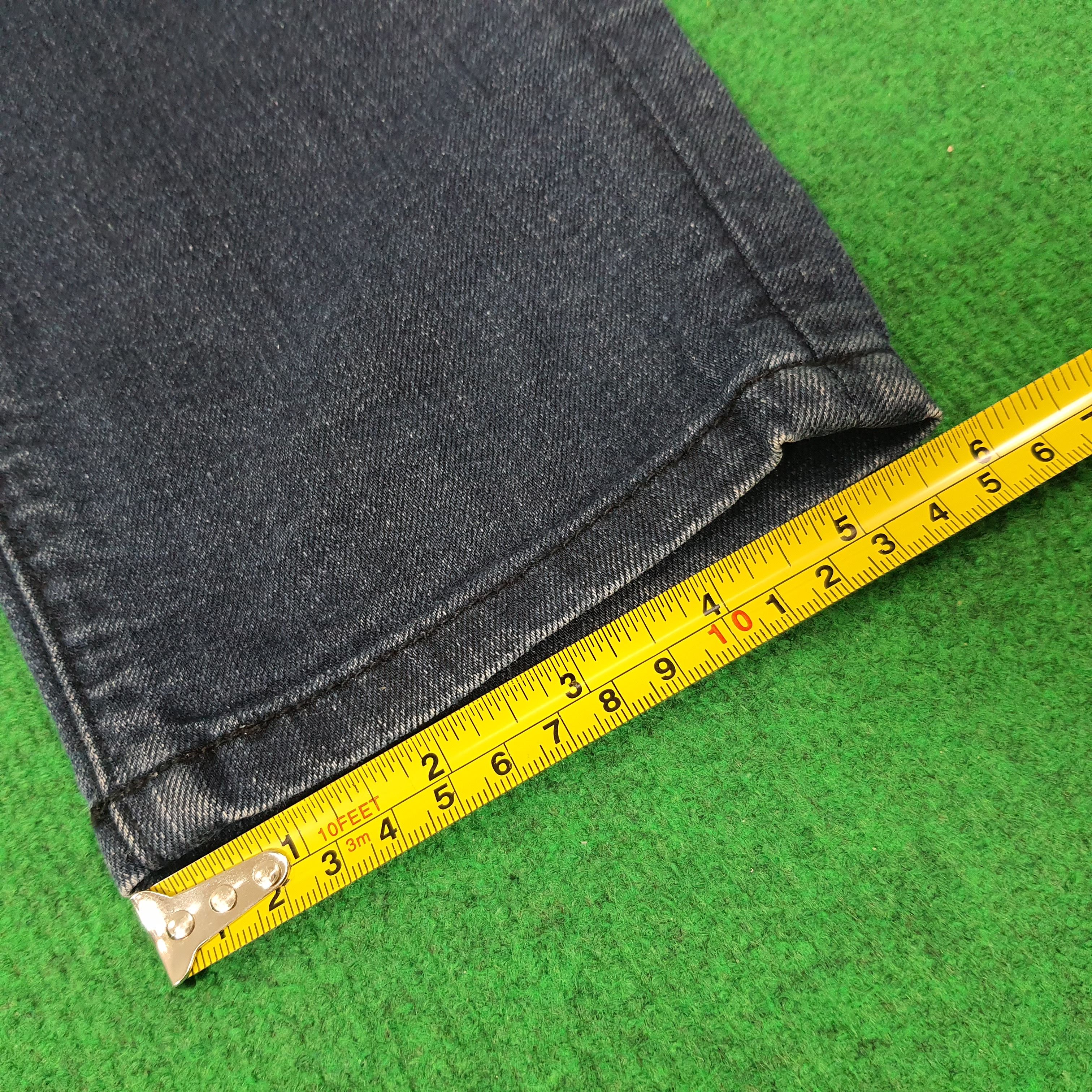 Designer × Ed Hardy × Vintage Vintage Ed Hardy designer Custom Logo Jeans Size 30" / US 8 / IT 44 - 14 Thumbnail