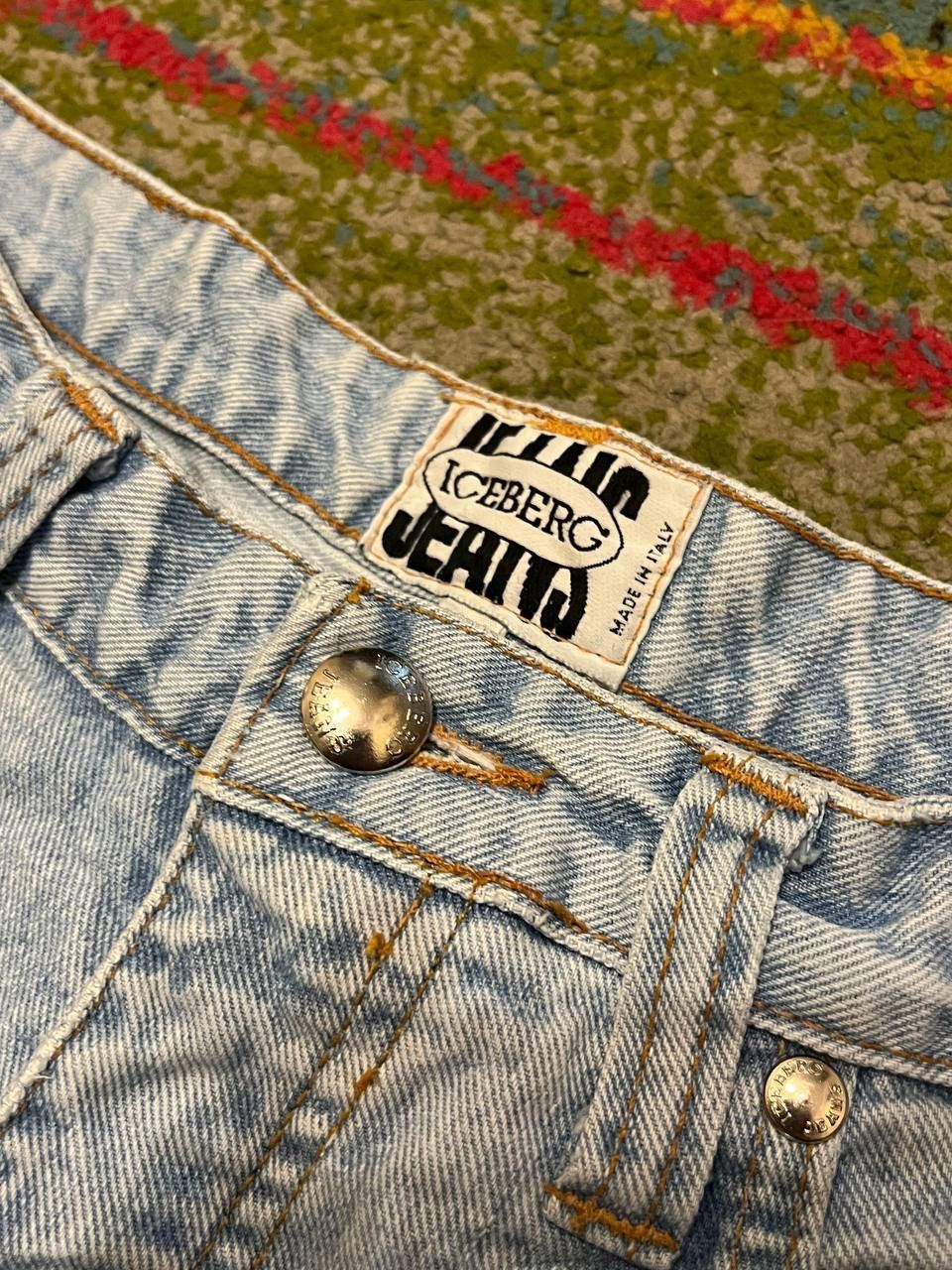 Iceberg Vintage Iceberg Flared Jeans Archive 31 Size US 31 - 5 Thumbnail