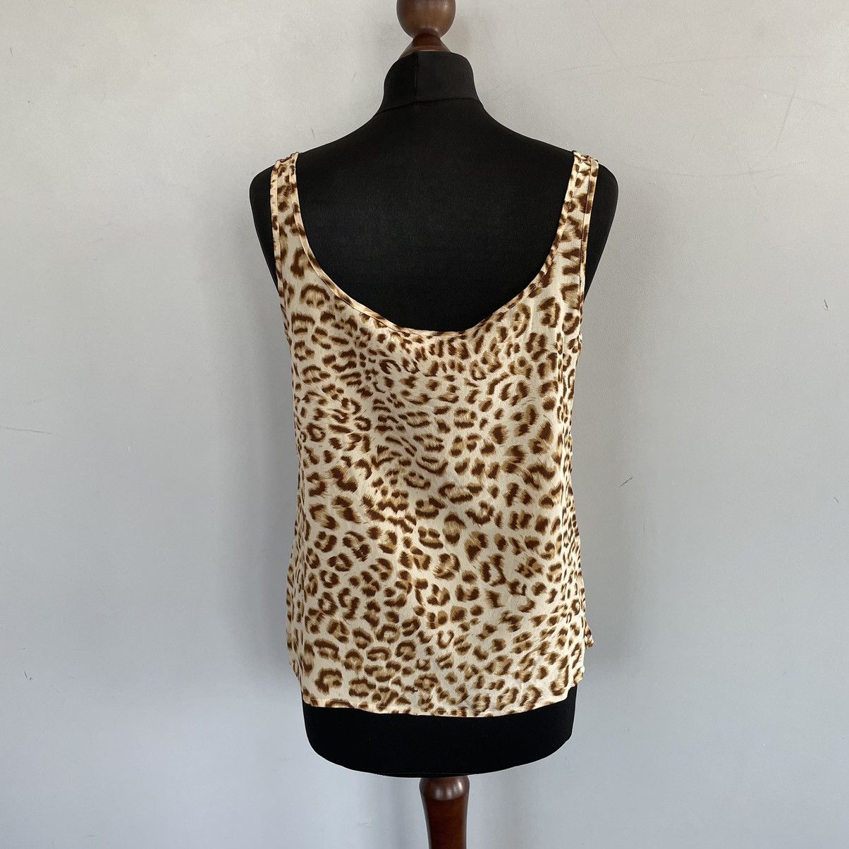 Escada × Vintage Vintage 90’s Escada Margaret Ley tank top leopard Size S / US 4 / IT 40 - 11 Thumbnail