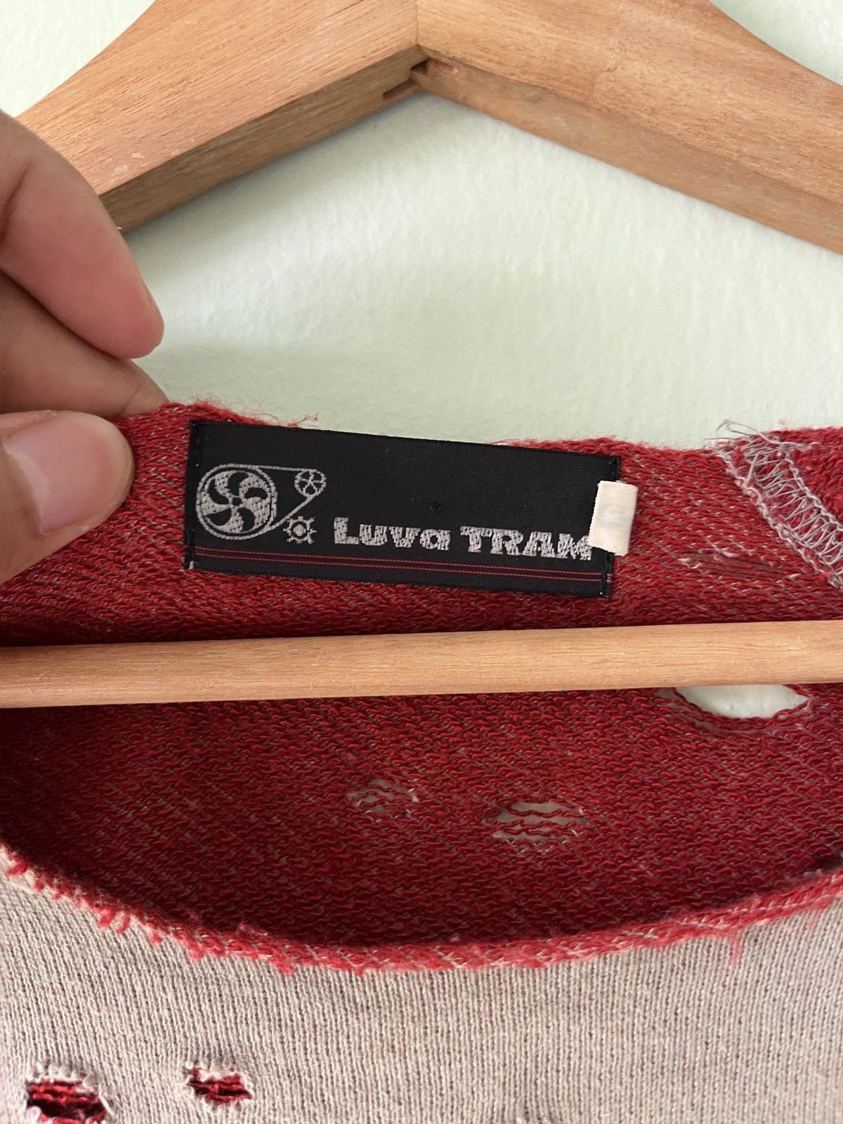Japanese Brand × Vintage Lava Tram Distressed Long Sleeve Size M / US 6-8 / IT 42-44 - 7 Thumbnail